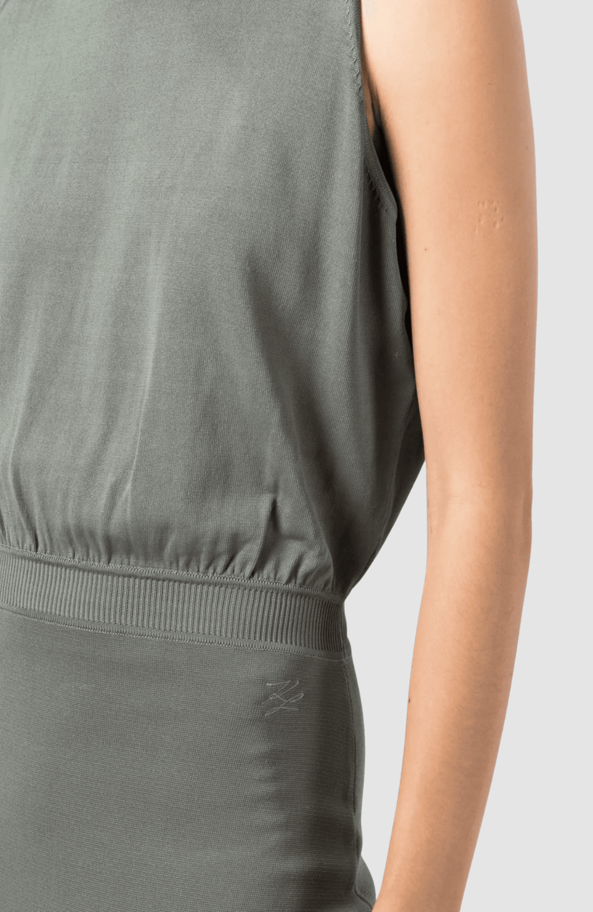 Asymmetric Knit Dress