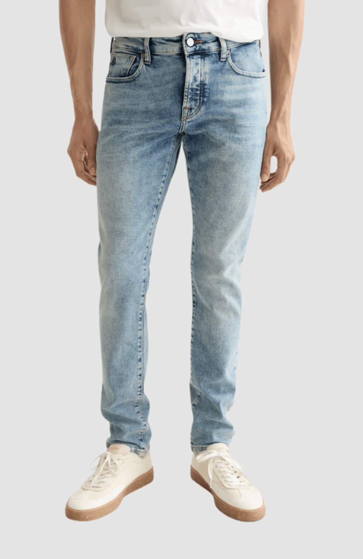 Core Ralston In Organic Cotton – Aqua Blue