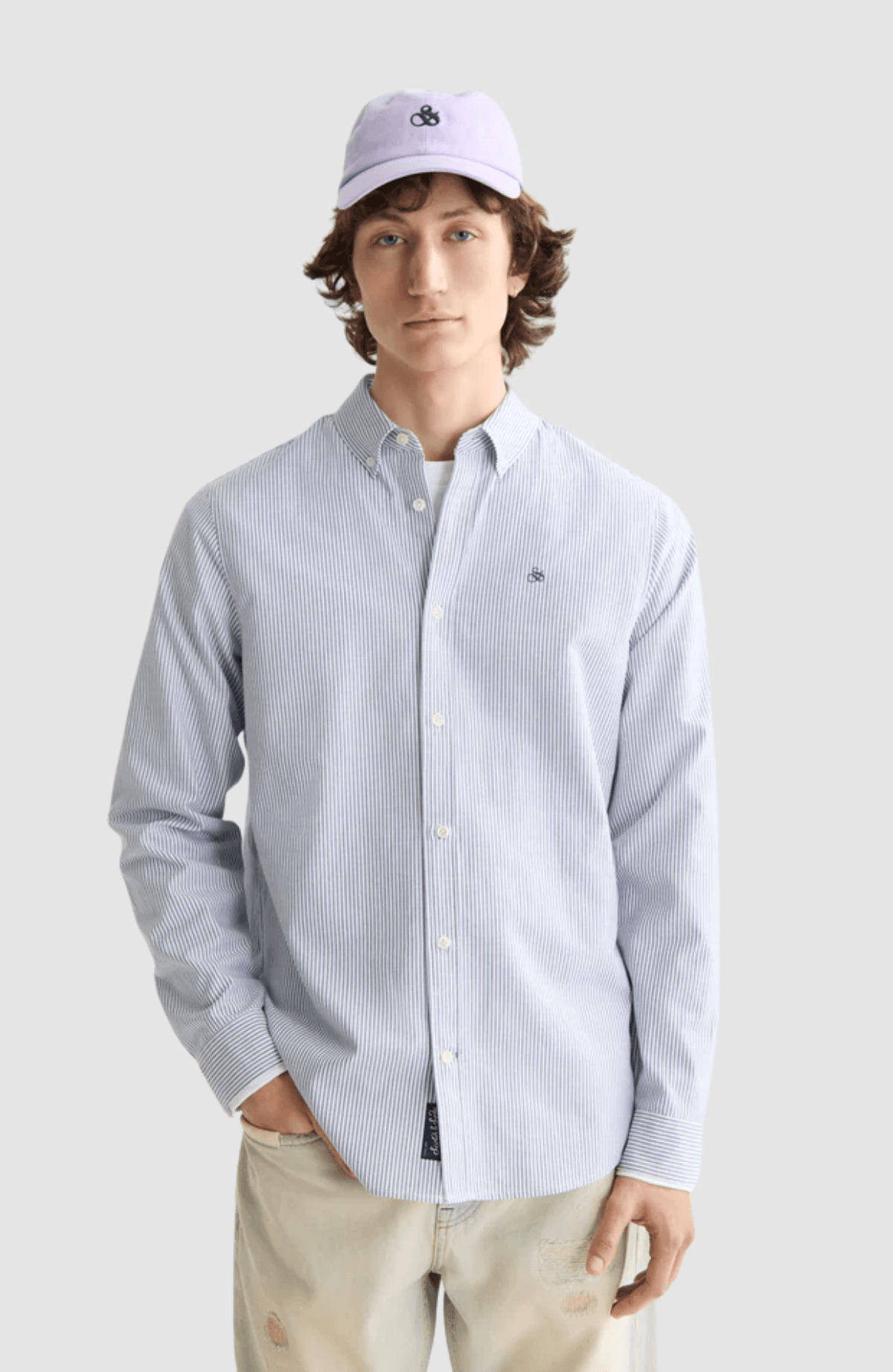 Seasonal Core - Striped Regular-Fit Oxford Shirt