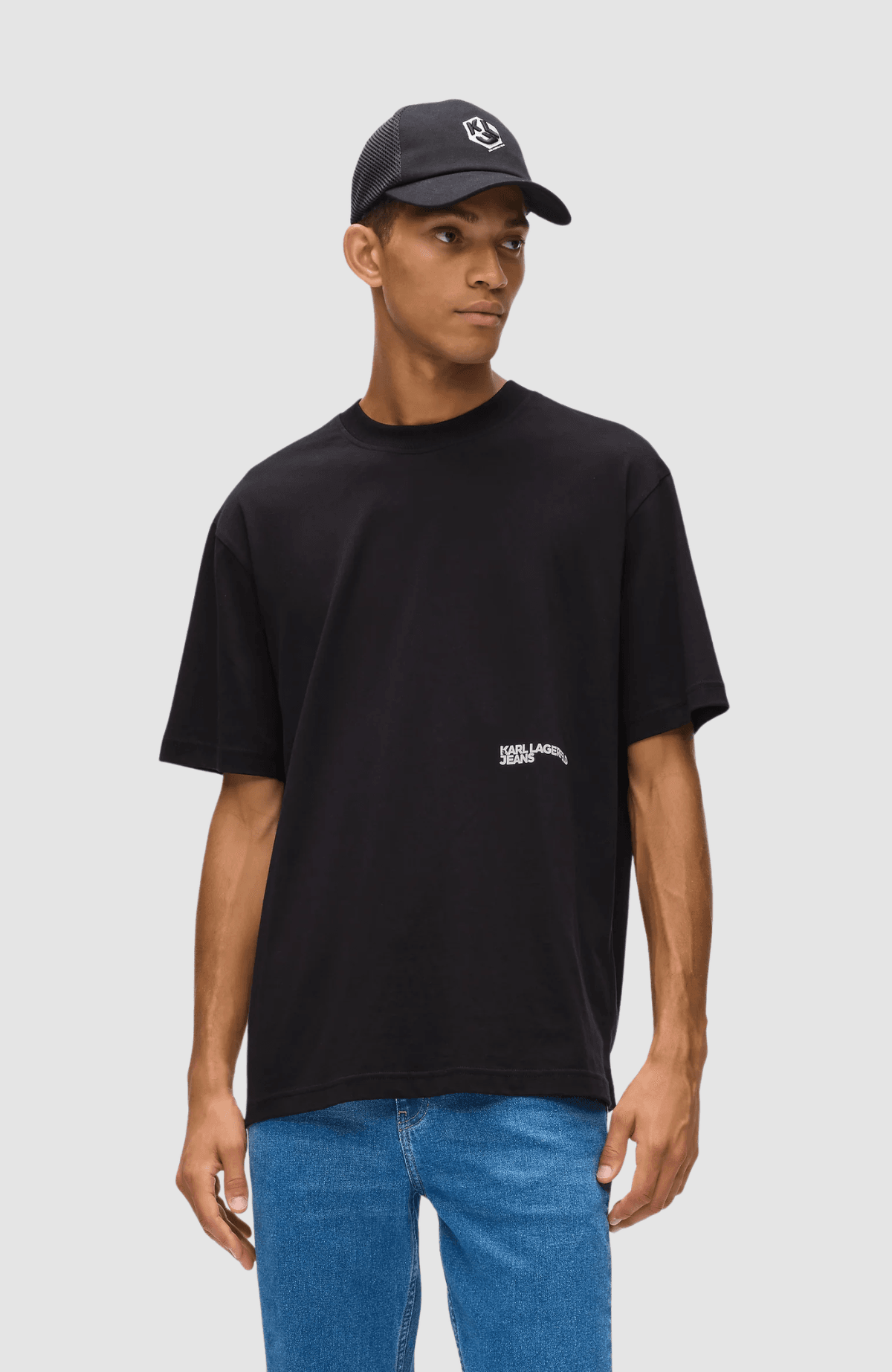 KLJ Relax Ss Monogram Tee