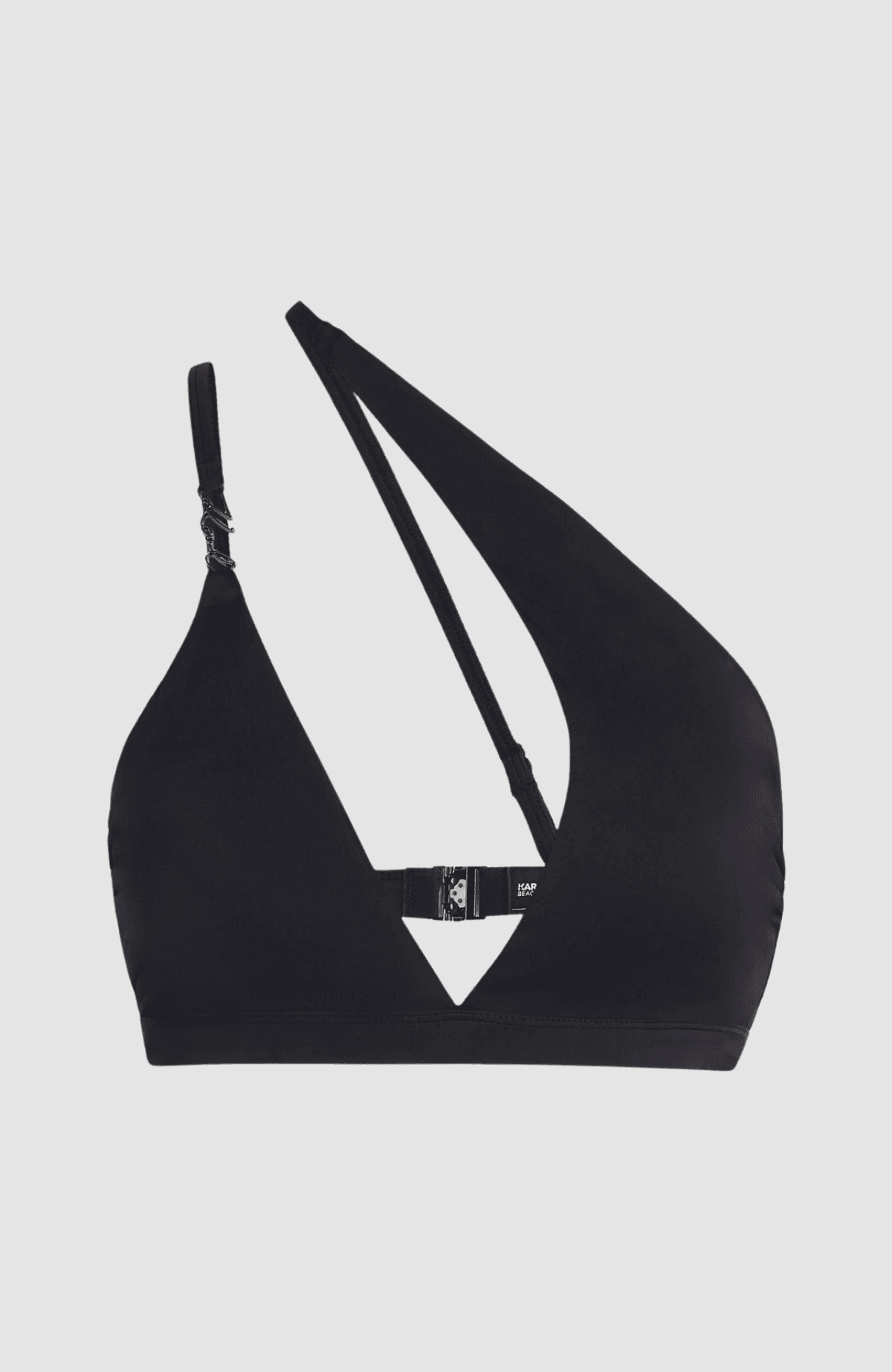 Karl Dna Sign One Shoulder Top