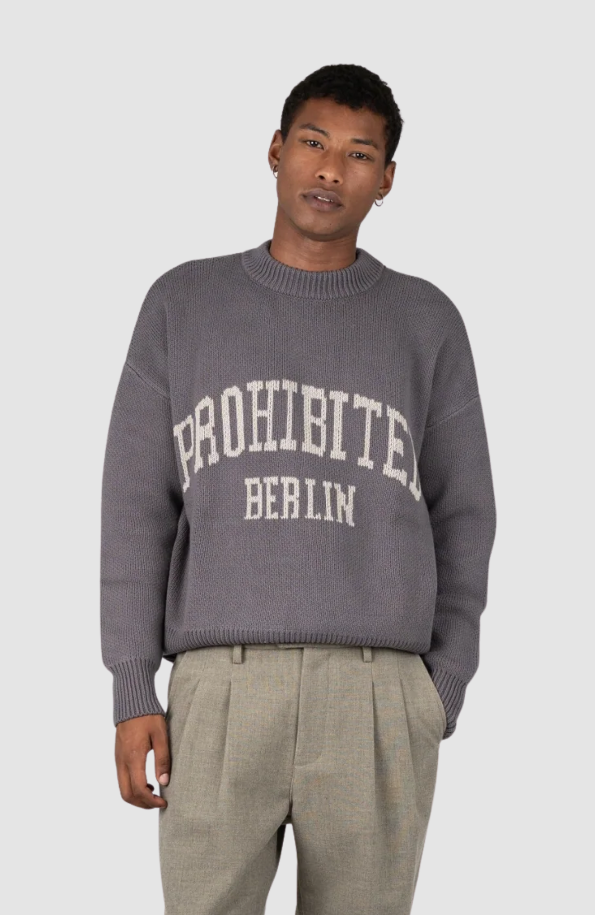 Varsity Knit Sweater