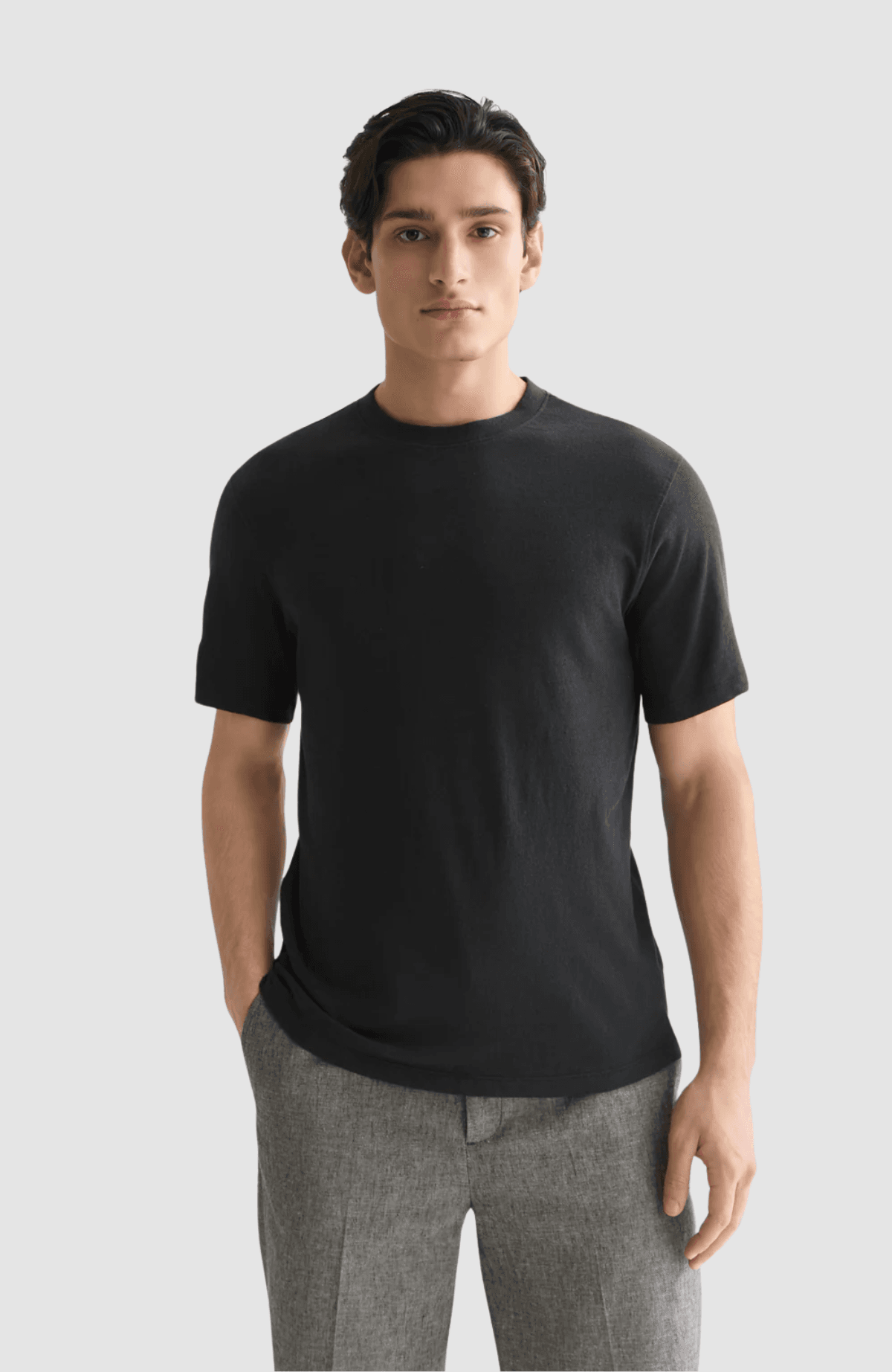 3 crosses cottonlinen regularfit Tshirt