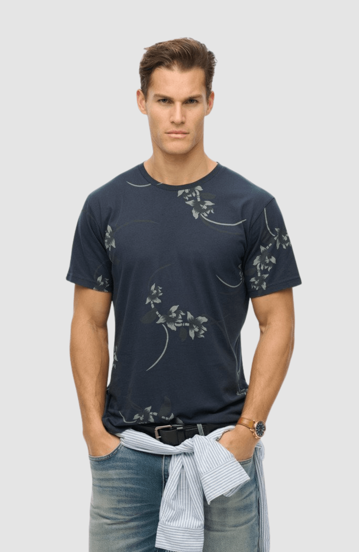 Classic Ess Rlxd Printed Tee