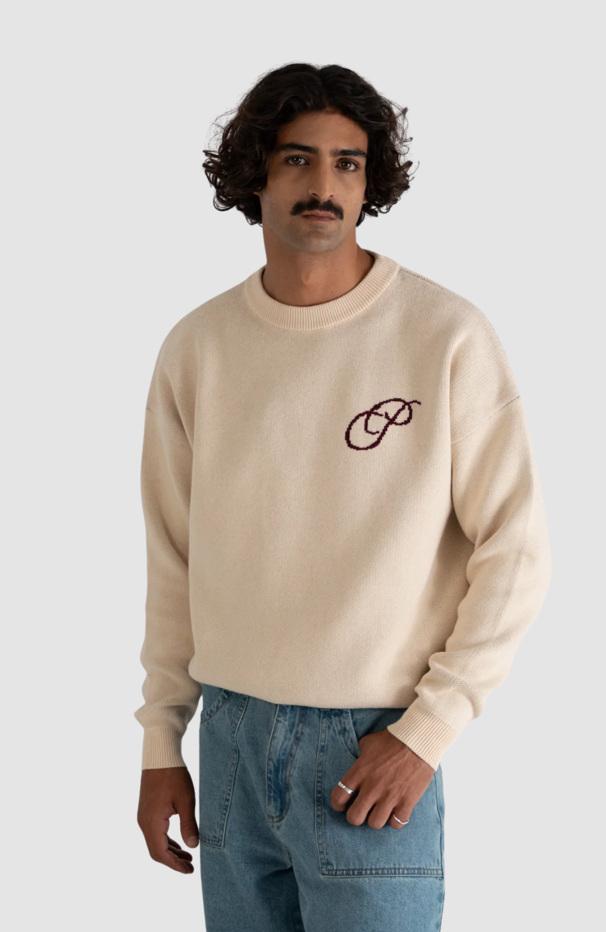 Initial Knit Sweater