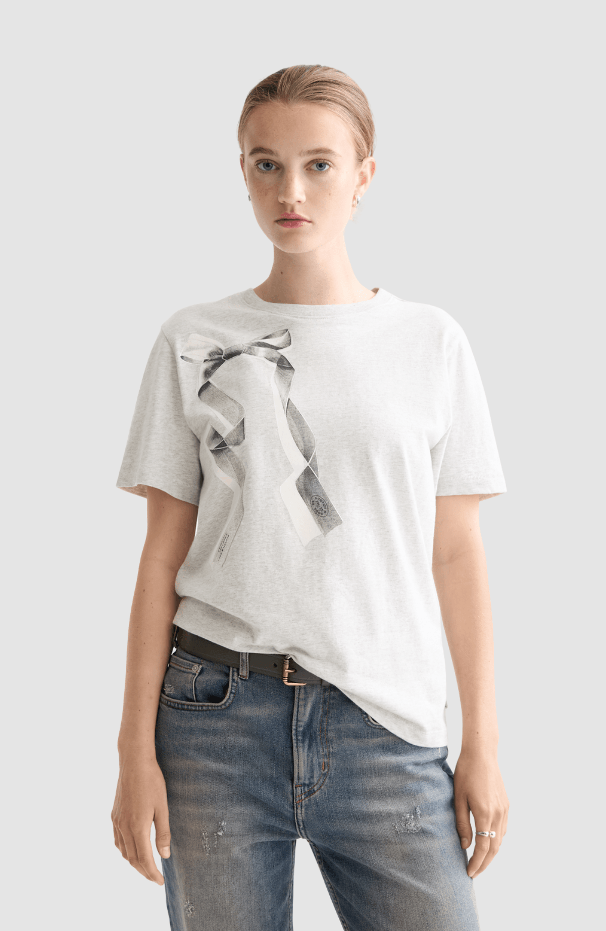 Artwork regular fit T-shirt