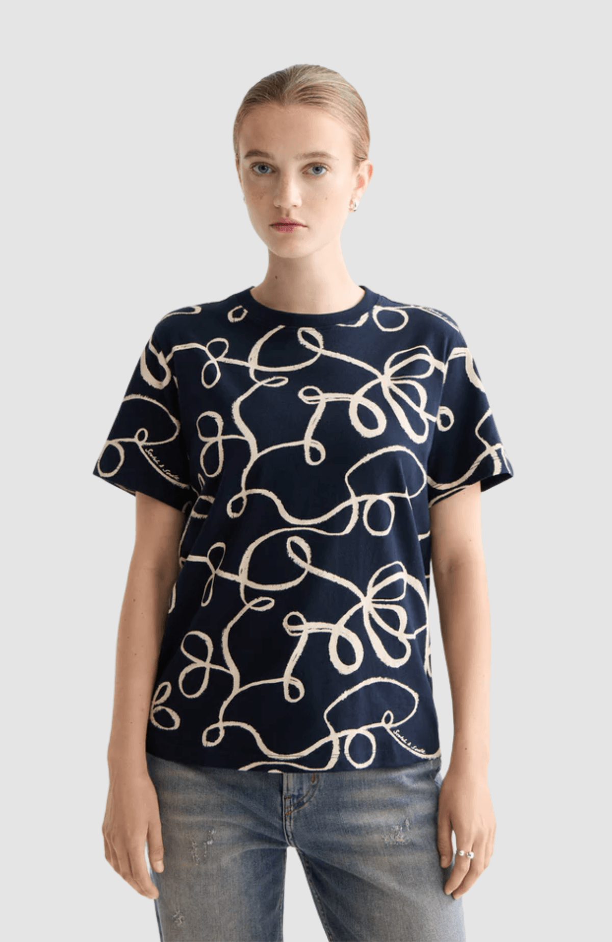 All over print regular fit T-shirt