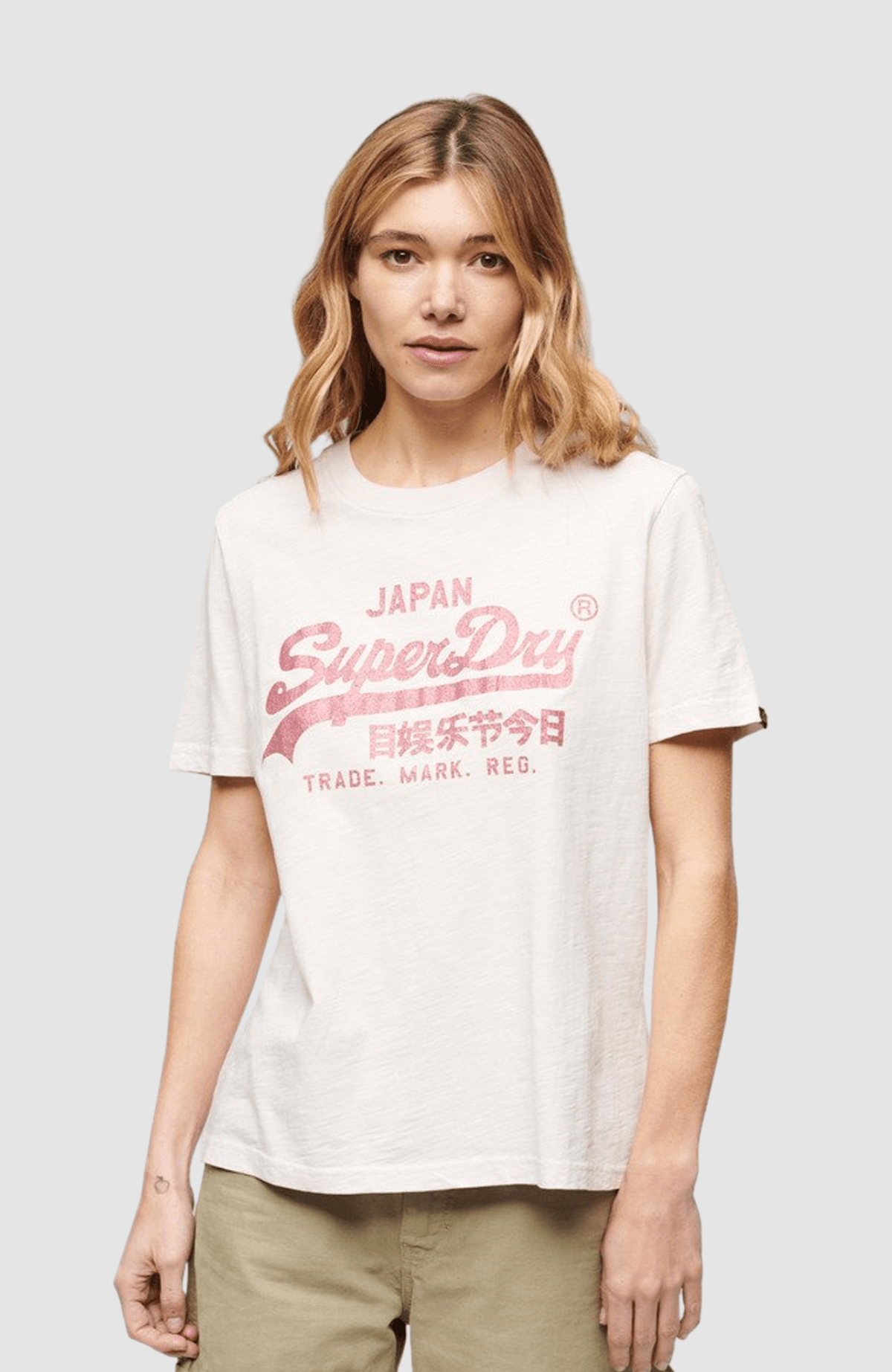 Metallic Vl Relaxed T Shirt