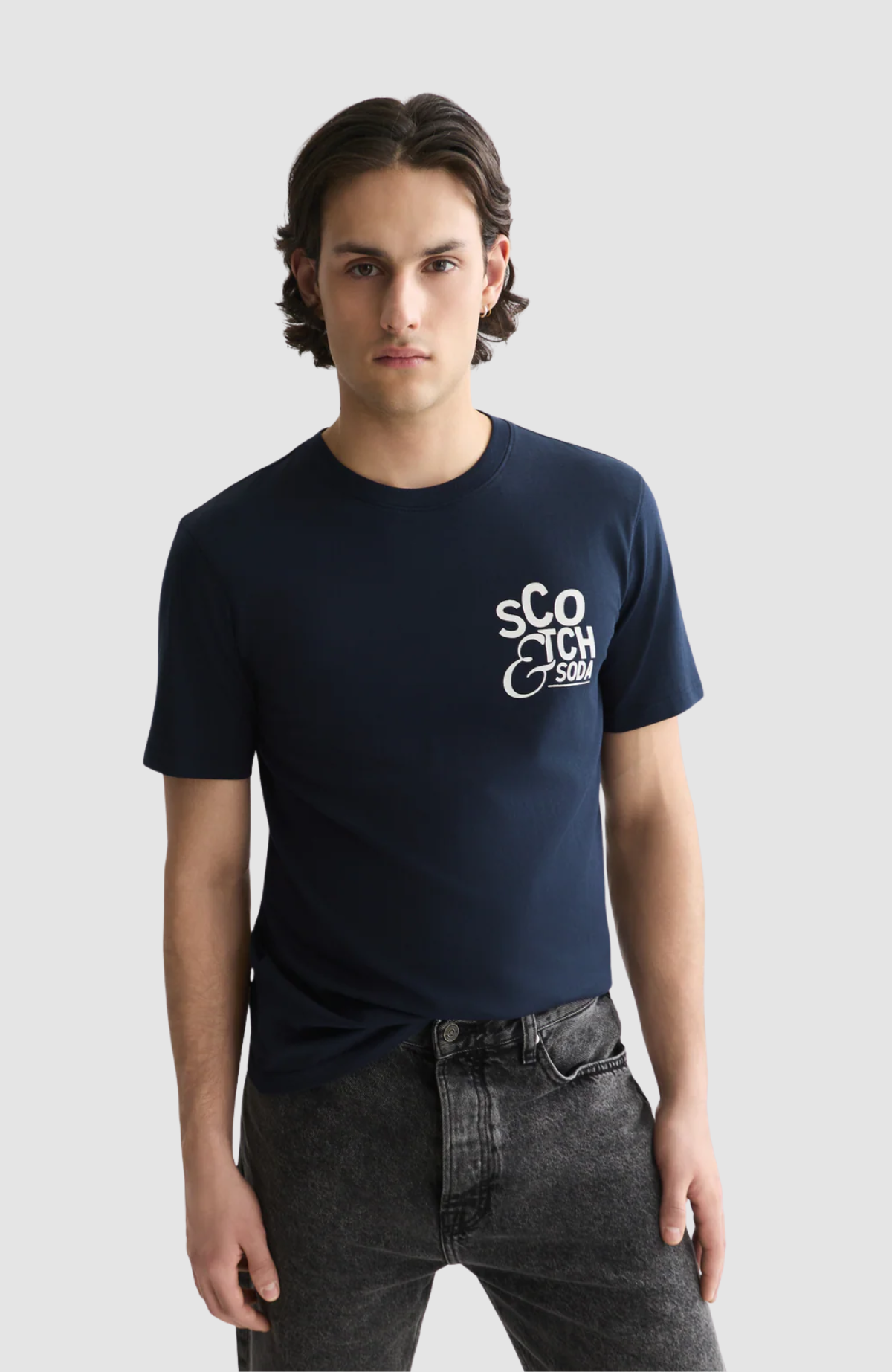 Left Chest Artwork Regular-Fit T-Shirt