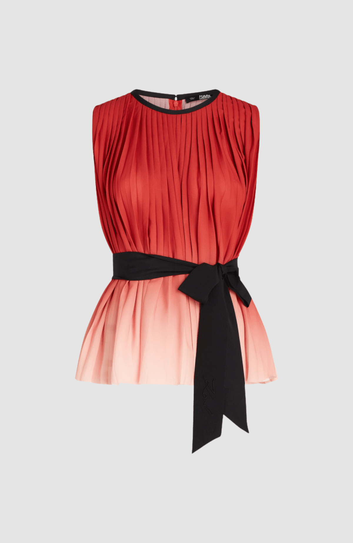 Pleated Ombre Top