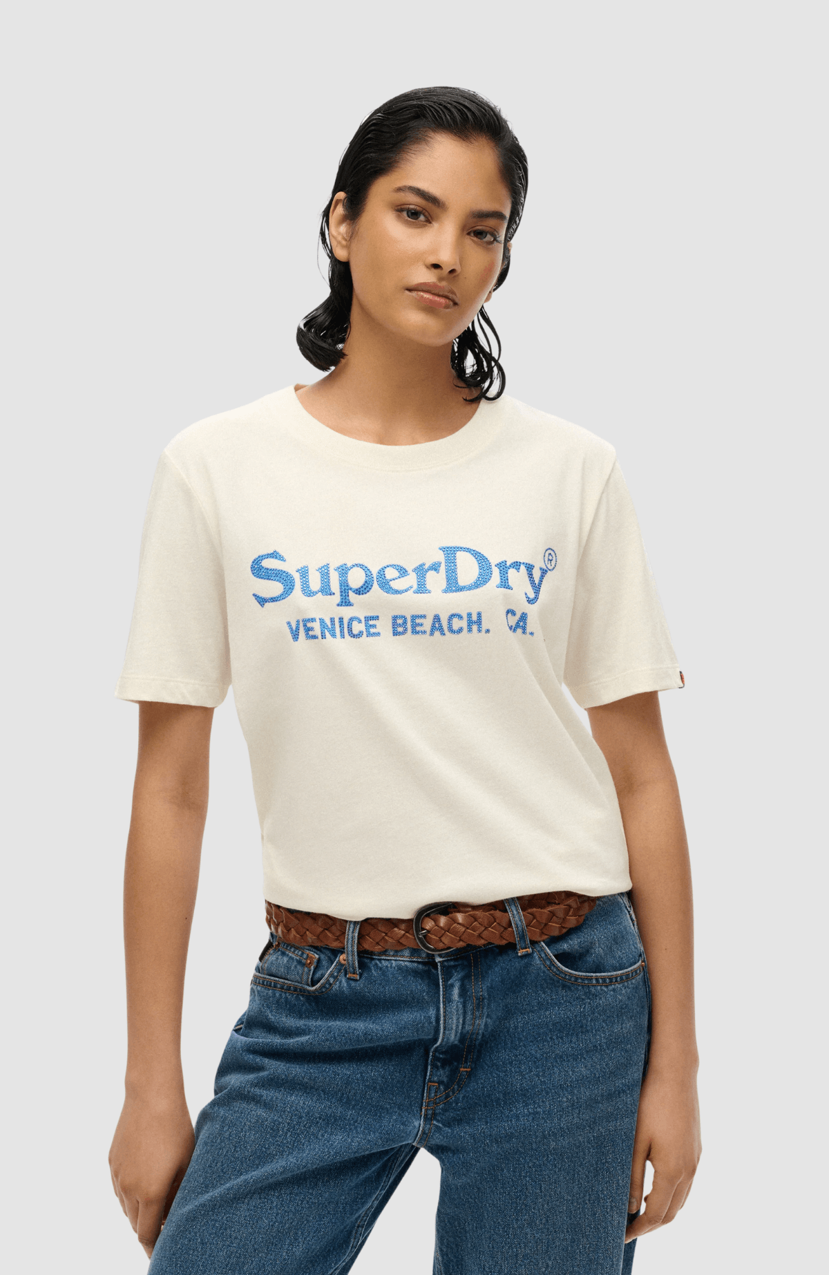 Venue Metallic Relaxed Tee