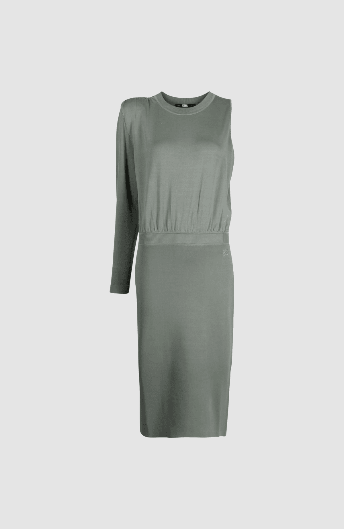 Asymmetric Knit Dress