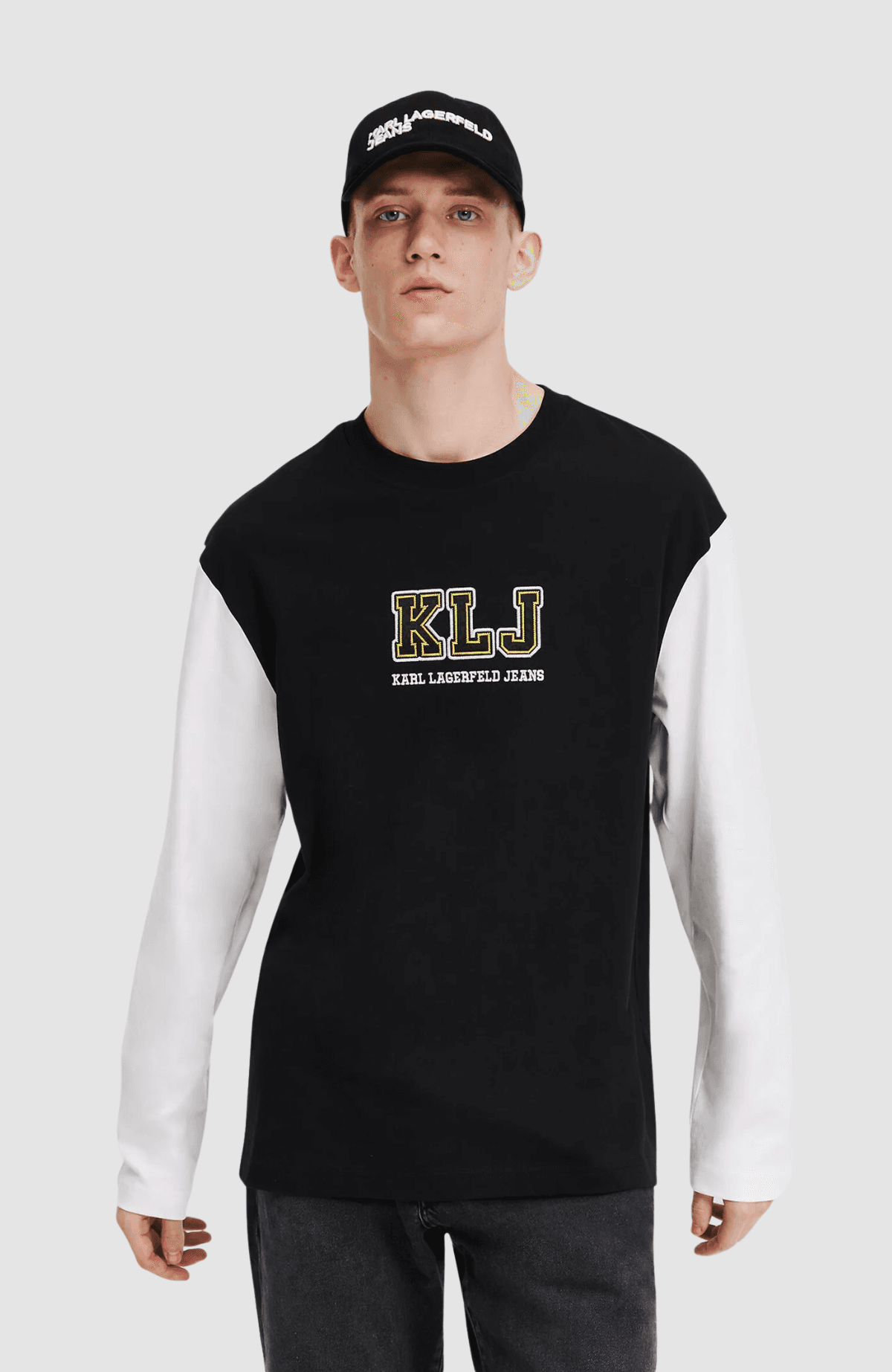 KLJ Relaxed Lslv Logo Tee
