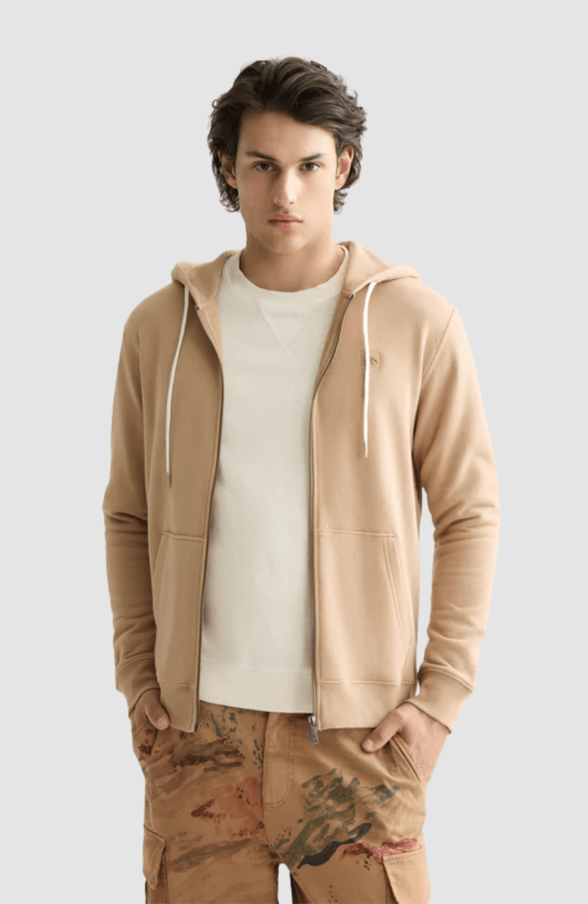 Full Zip Logo Hoodie