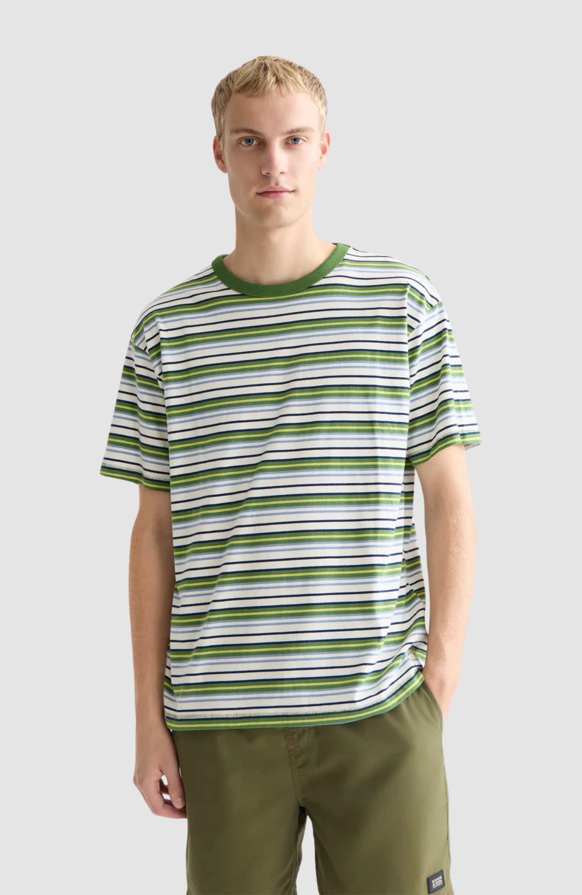 Relaxedfit yarndyed Tshirt