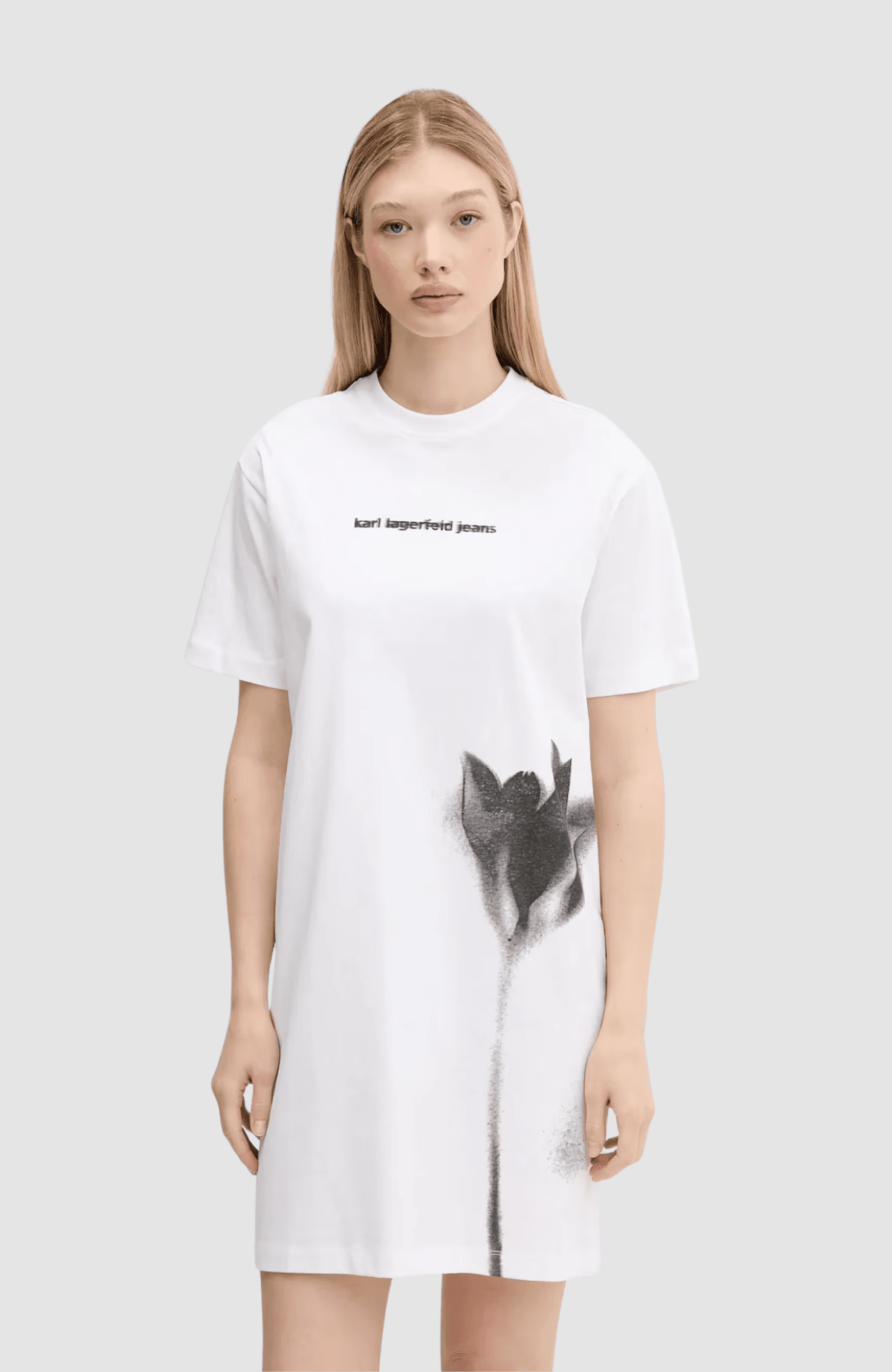 Klj Flower Tee Dress