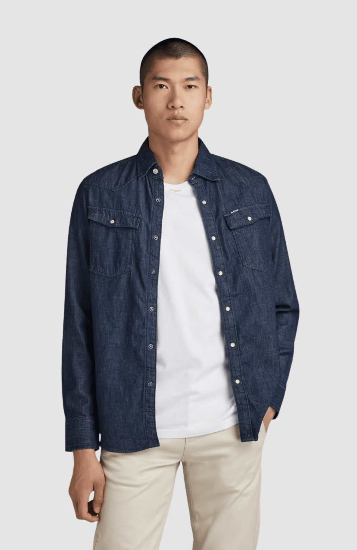 3301 slim shirt
