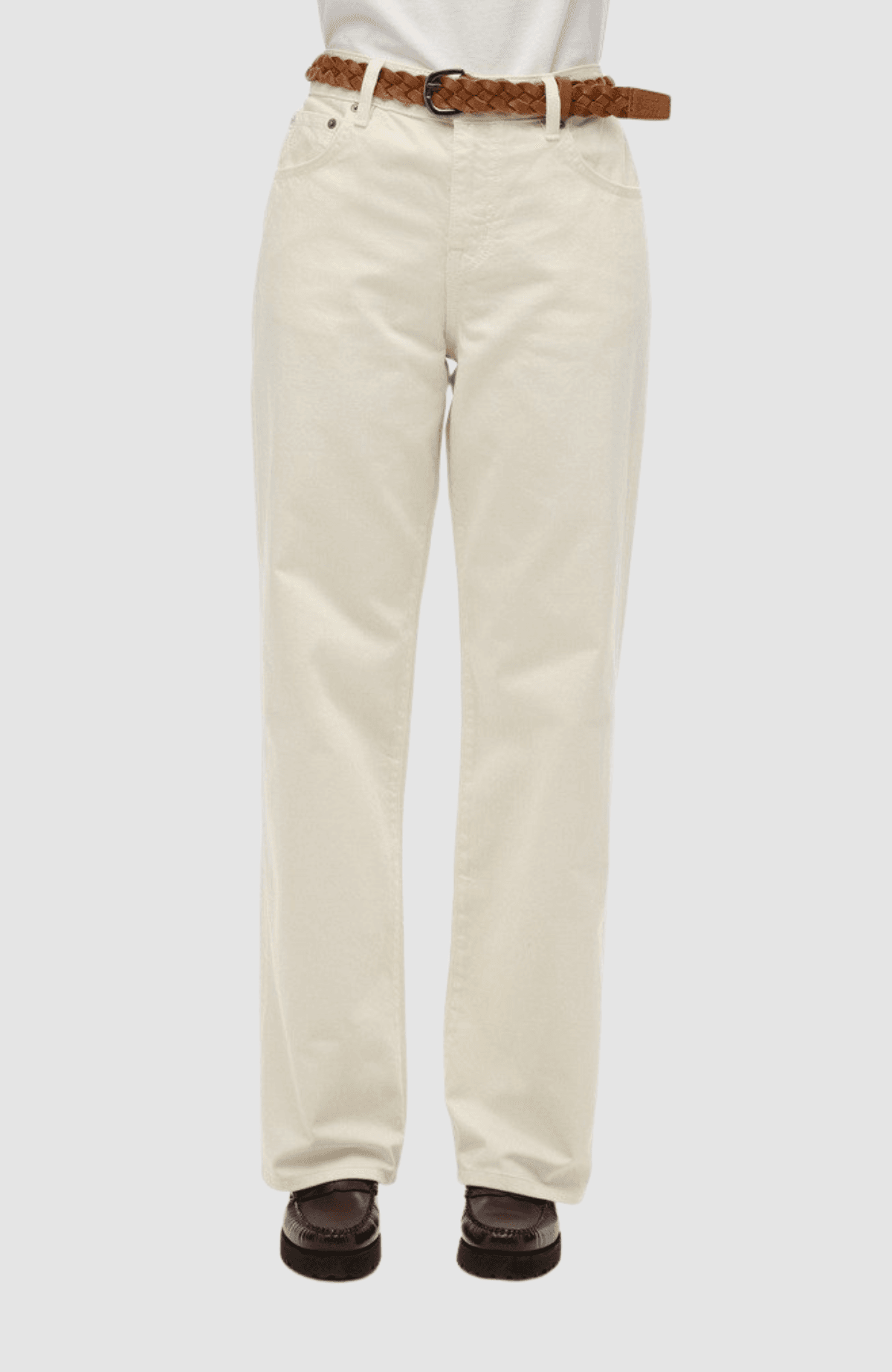 MID RISE WIDE LEG JEAN