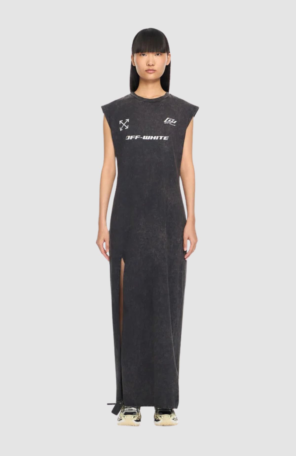Racer Loose Jersey Dress