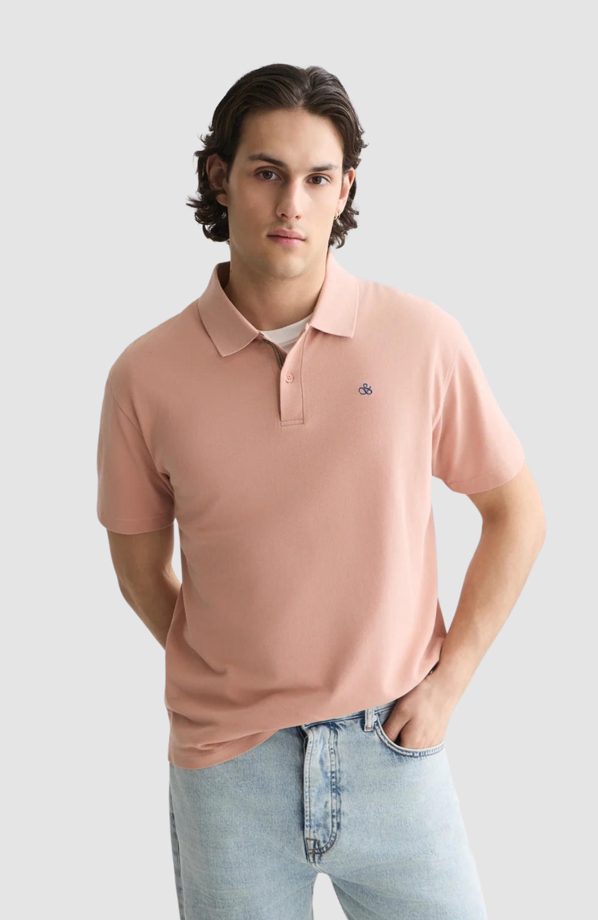 Pique Garment Dyed Relaxed-Fit Polo