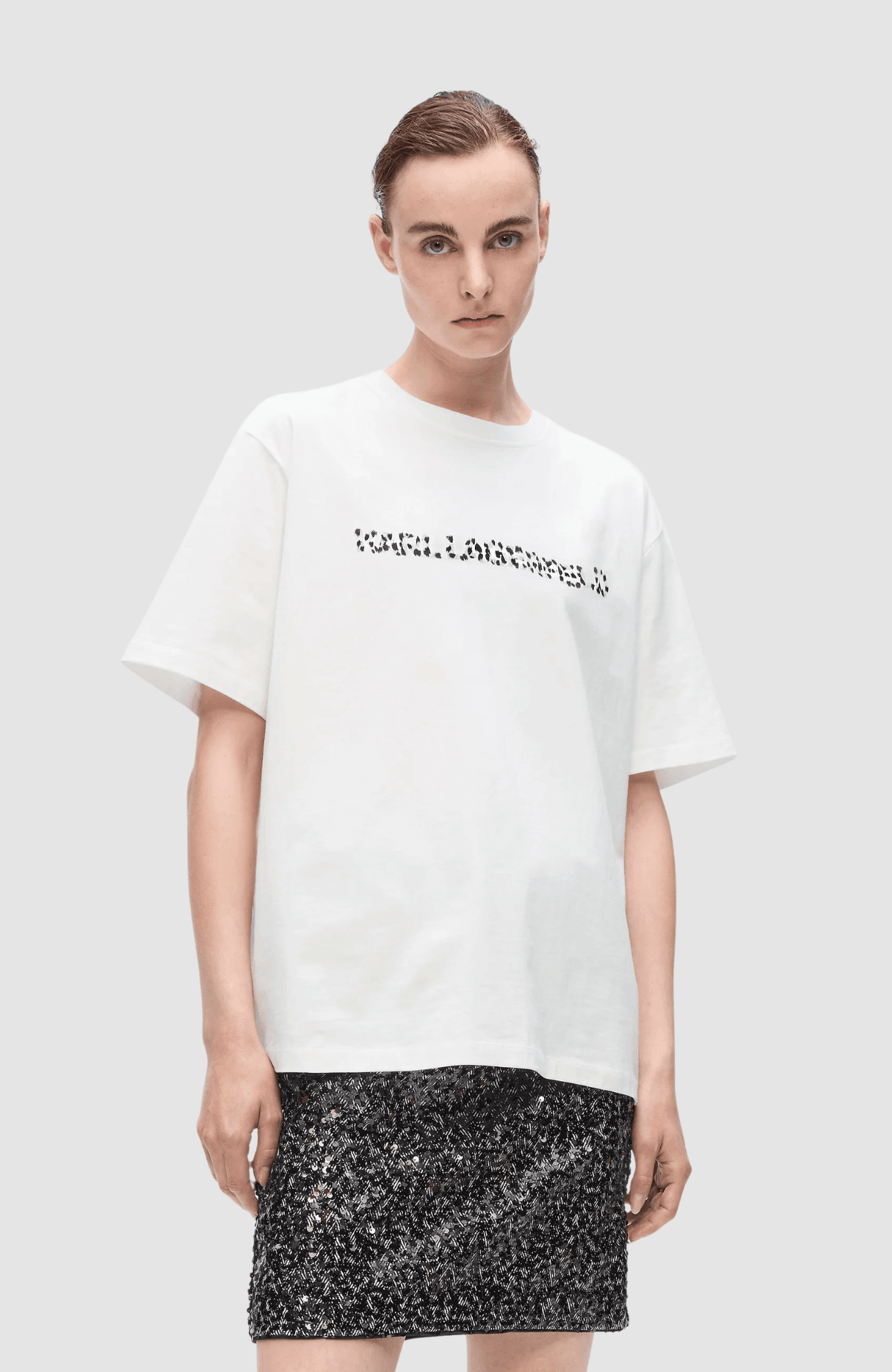 Snow Leo Logo Oversized Tshirt