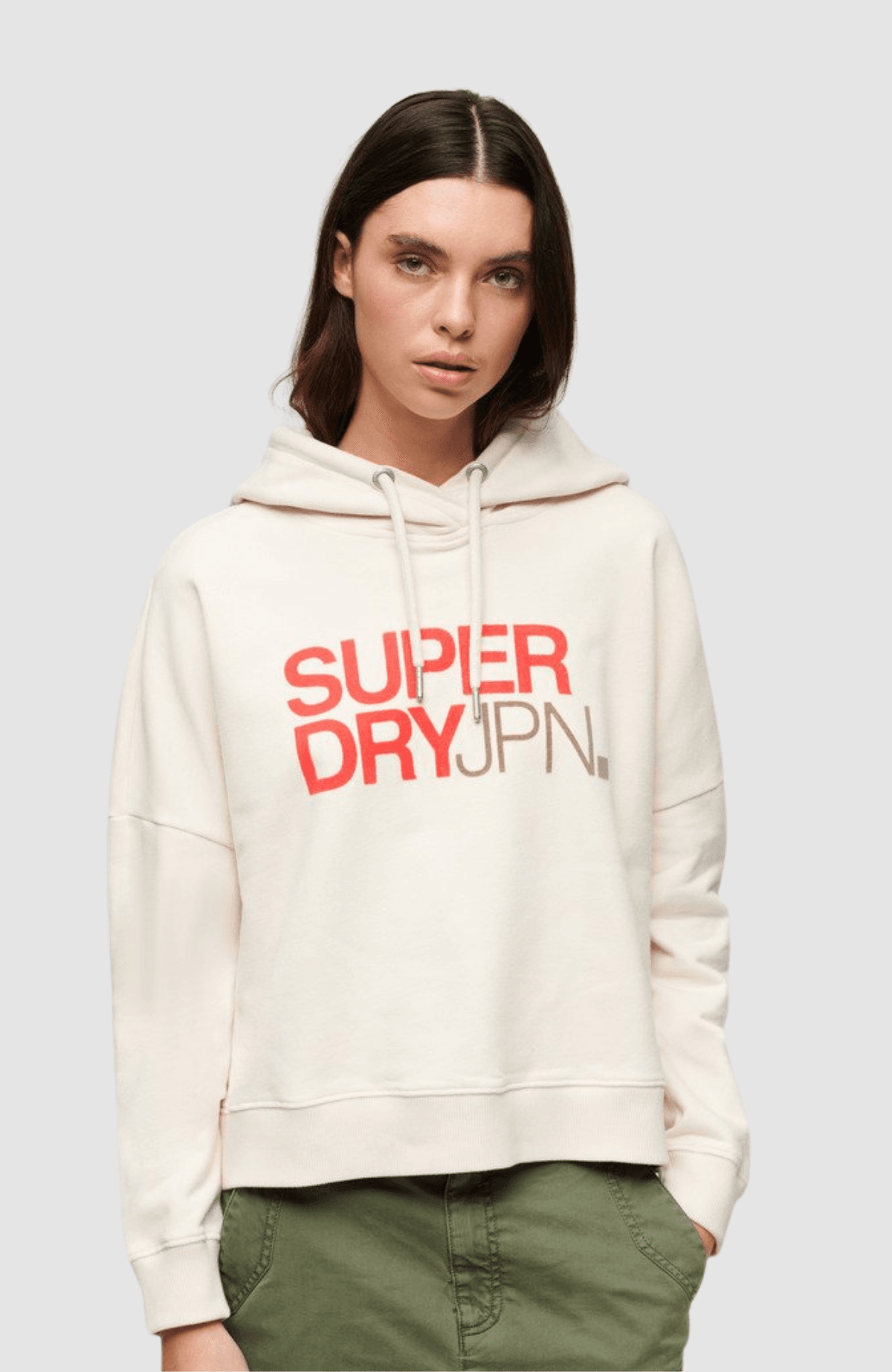 Sportswear Logo Boxy Hood