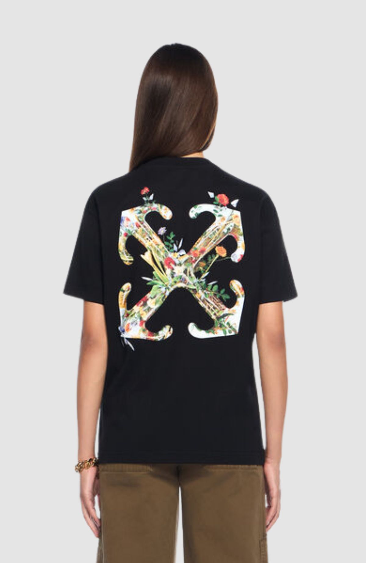 Arrow Glass Flower Reg Tee