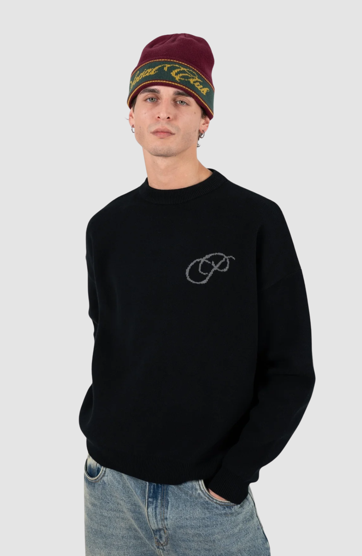 Initial Knit Sweater