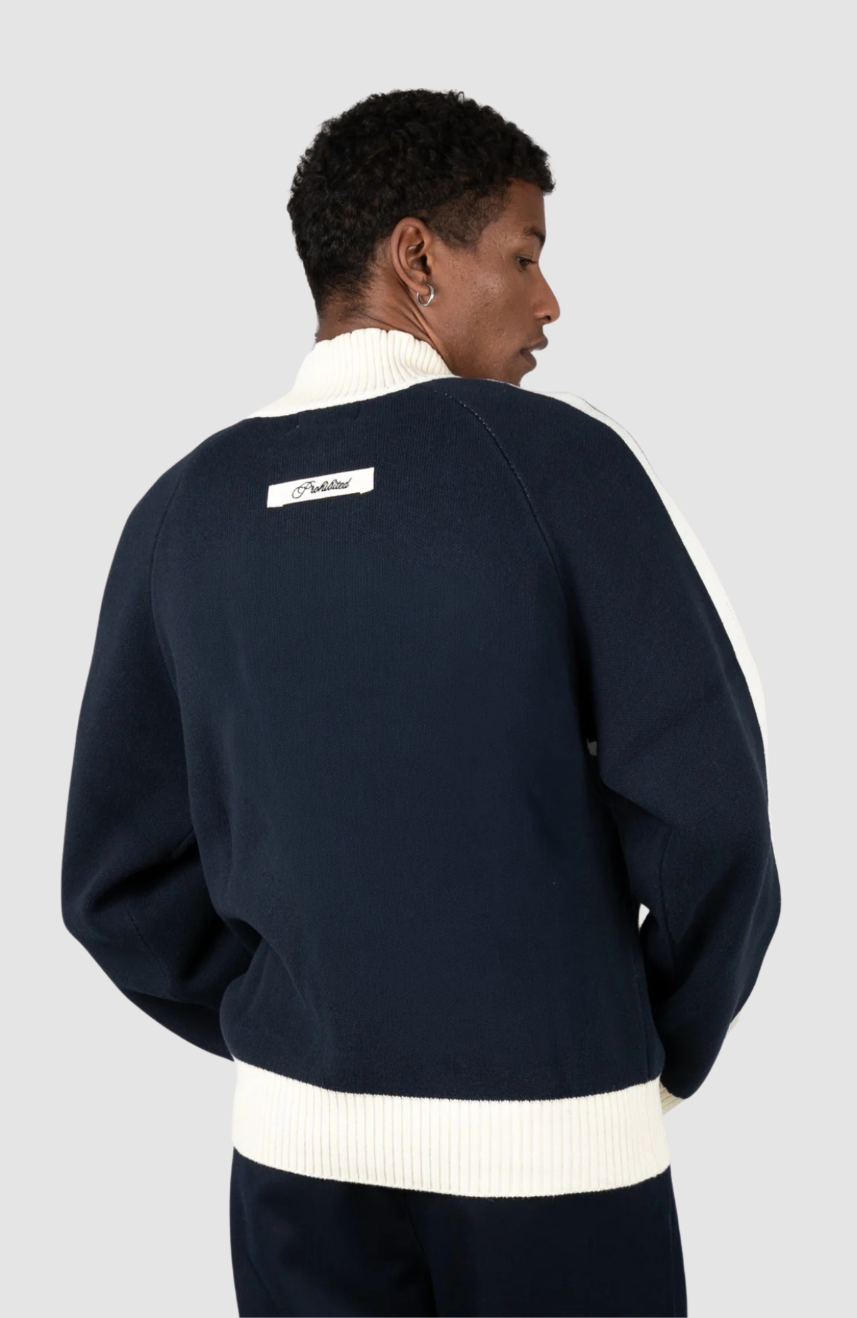 Letterman Knit Jacket