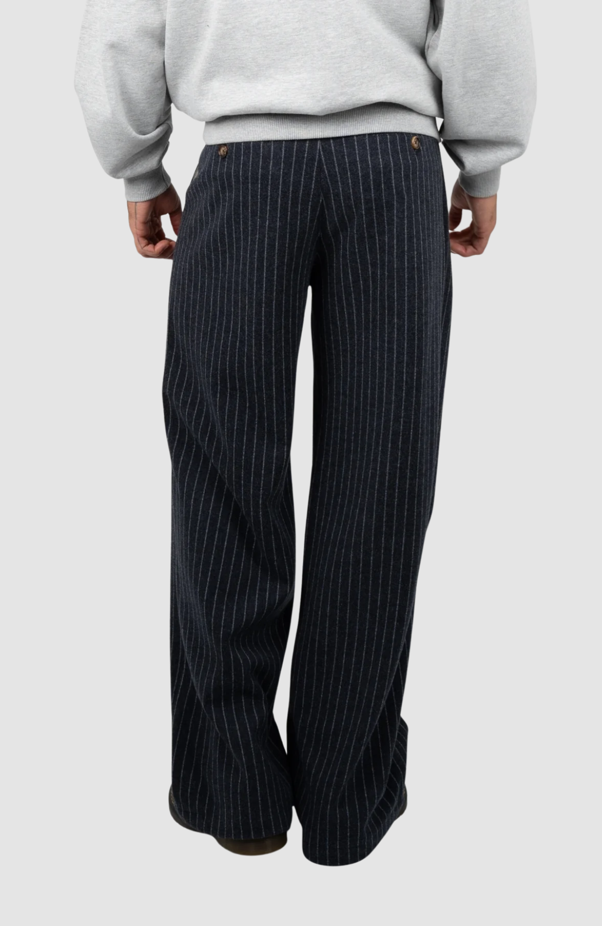 Revival Pinstripe Pleated Pants