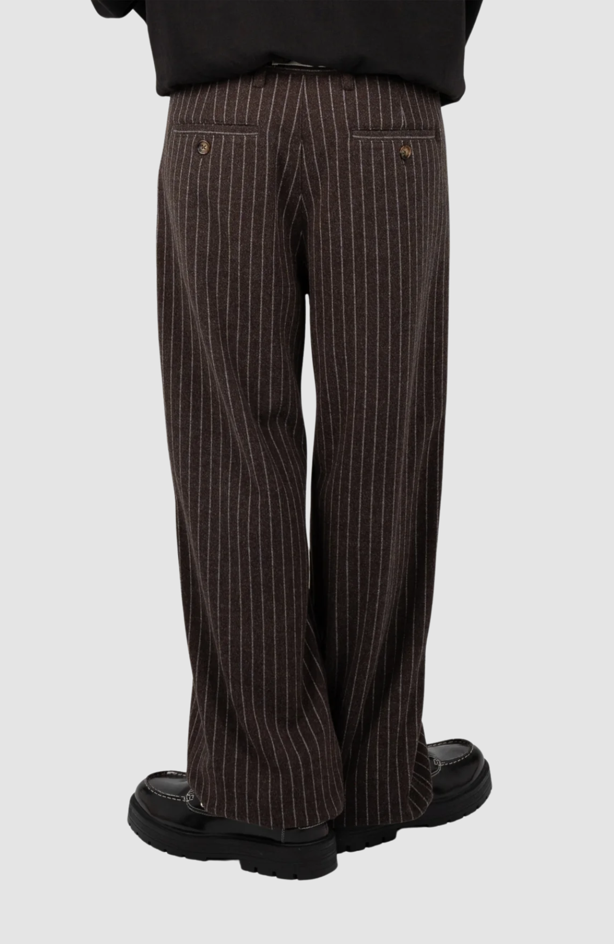 Revival Pinstripe Pleated Pants