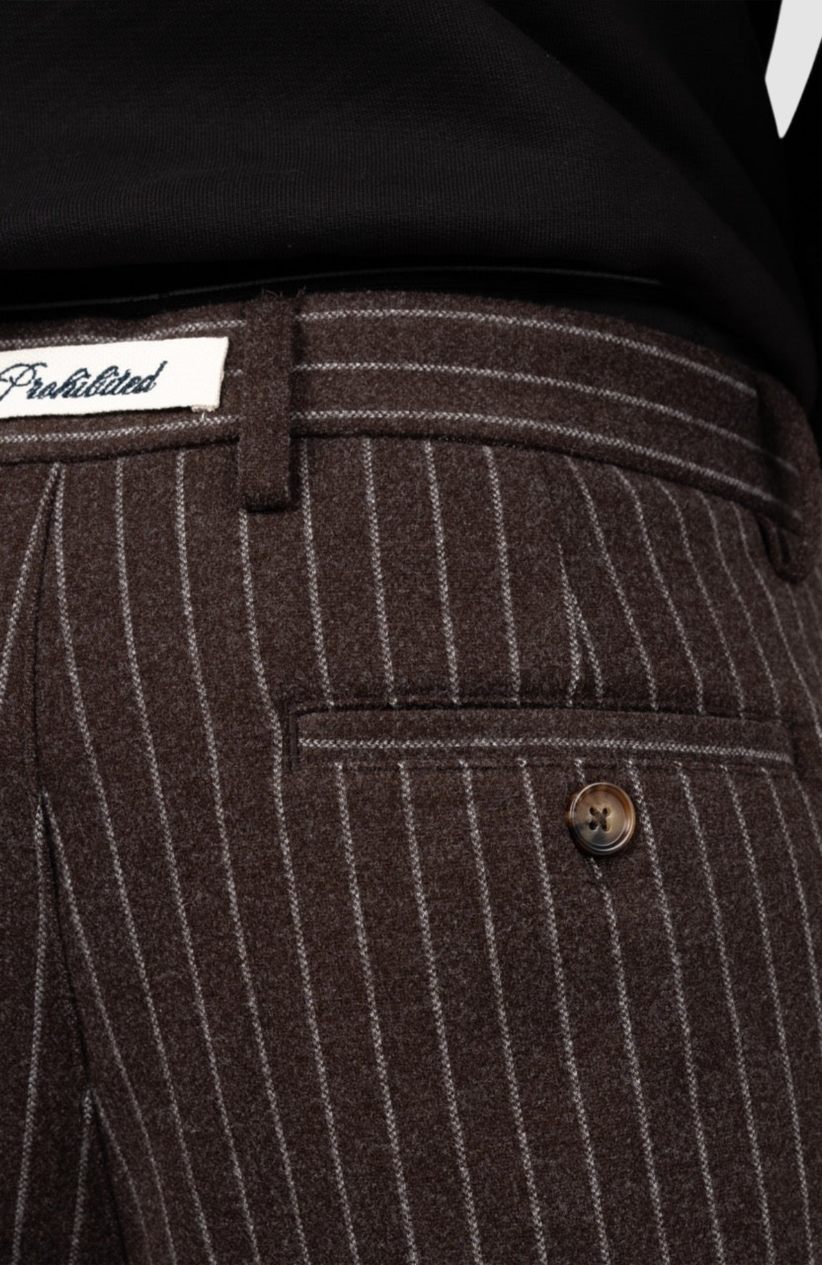 Revival Pinstripe Pleated Pants