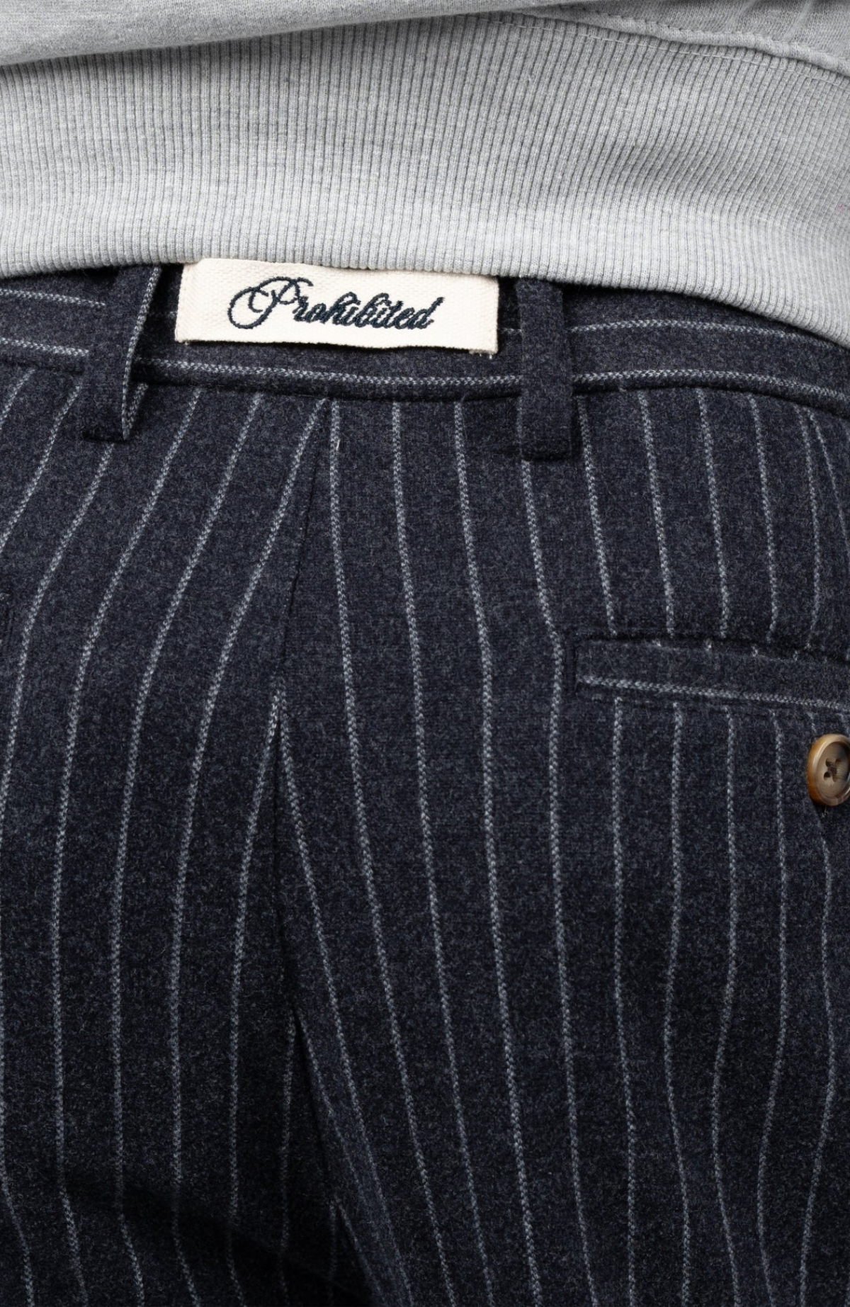 Revival Pinstripe Pleated Pants