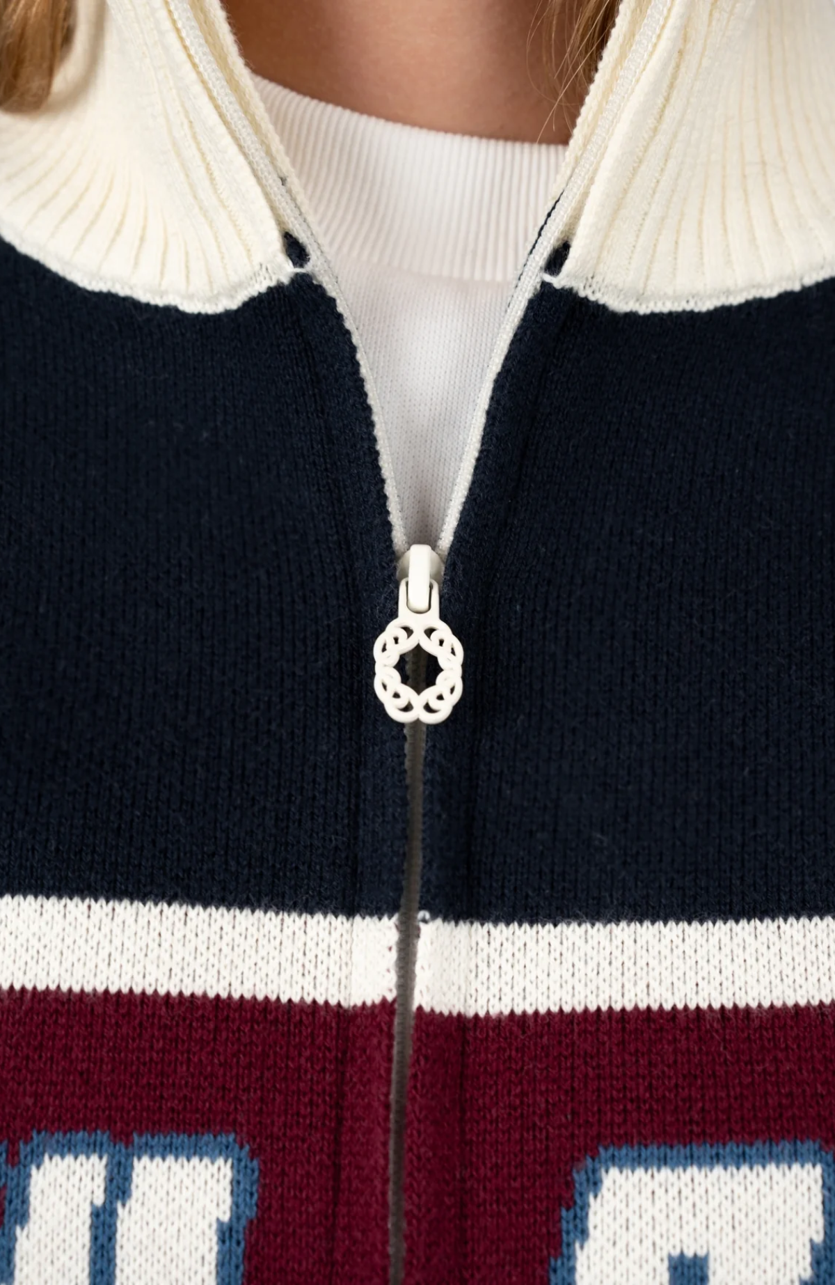 Letterman Knit Jacket