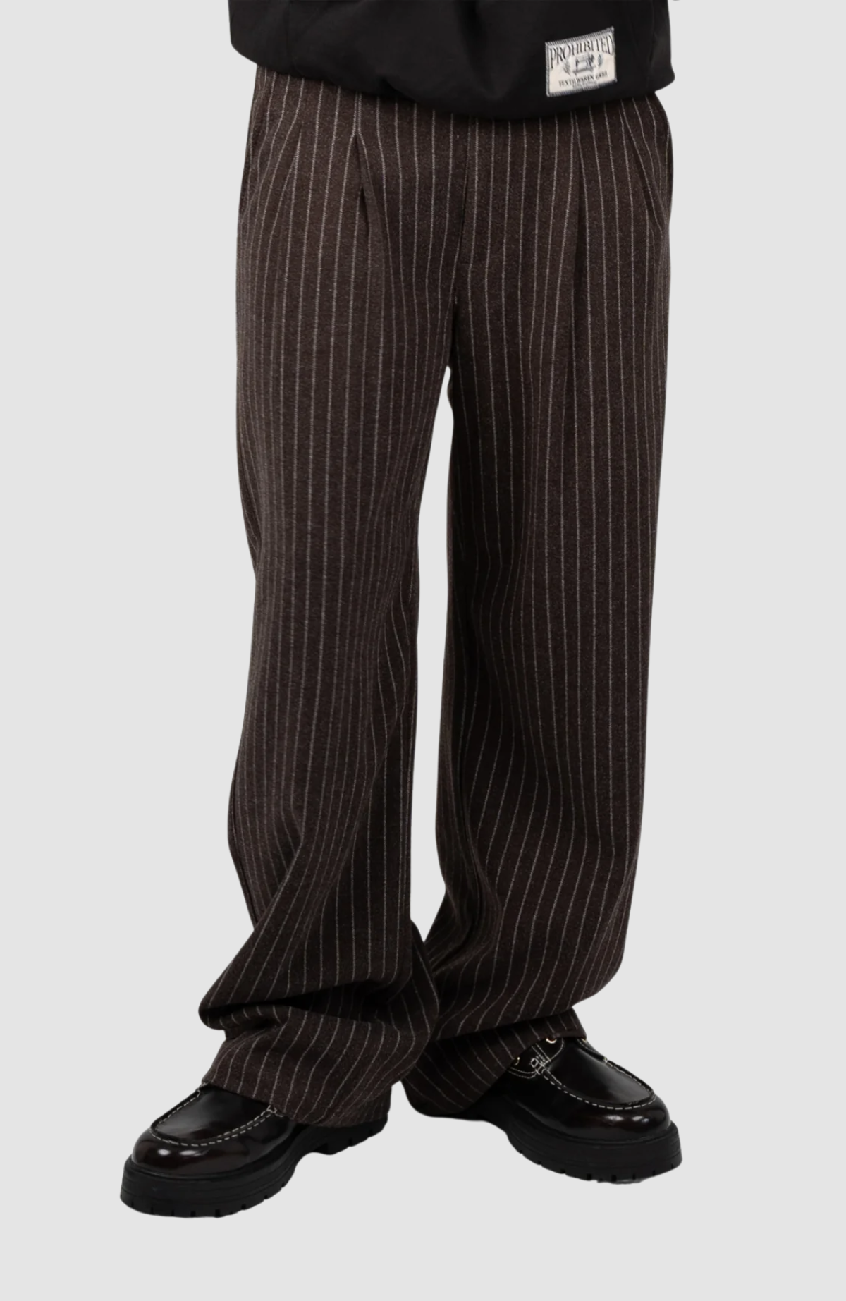 Revival Pinstripe Pleated Pants