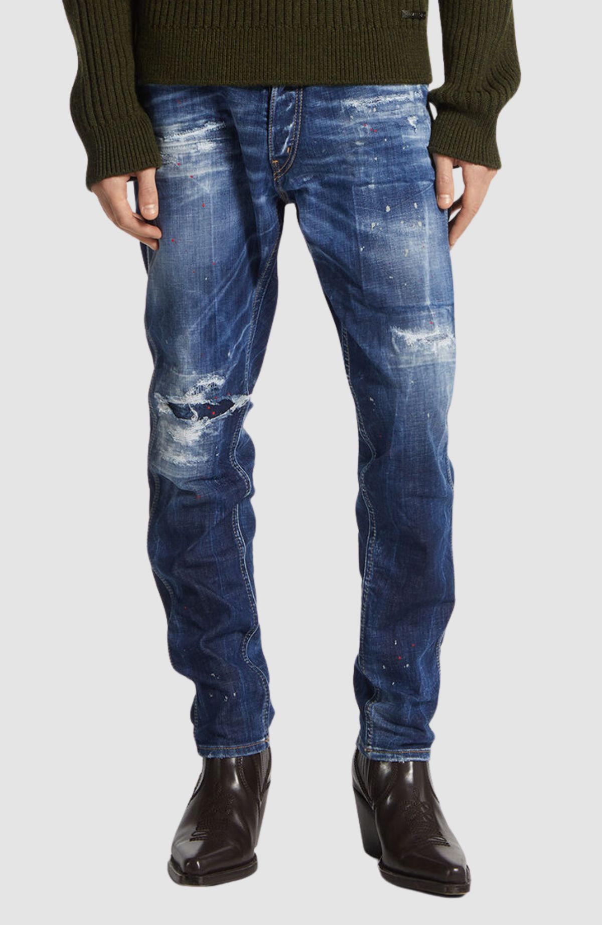 Cool Guy Mini Front Jeans