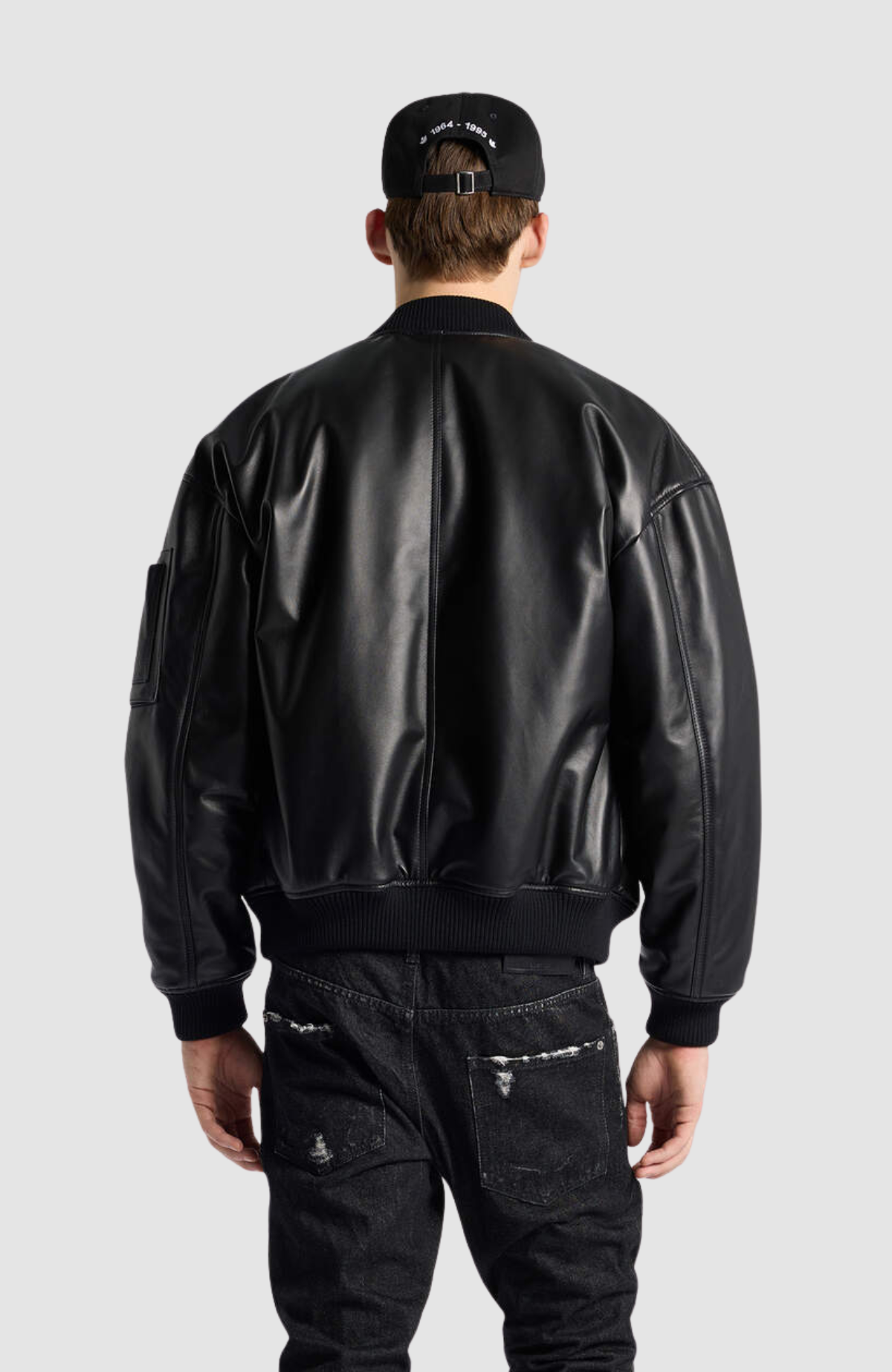 Leather Cyprus Bomber Jacket