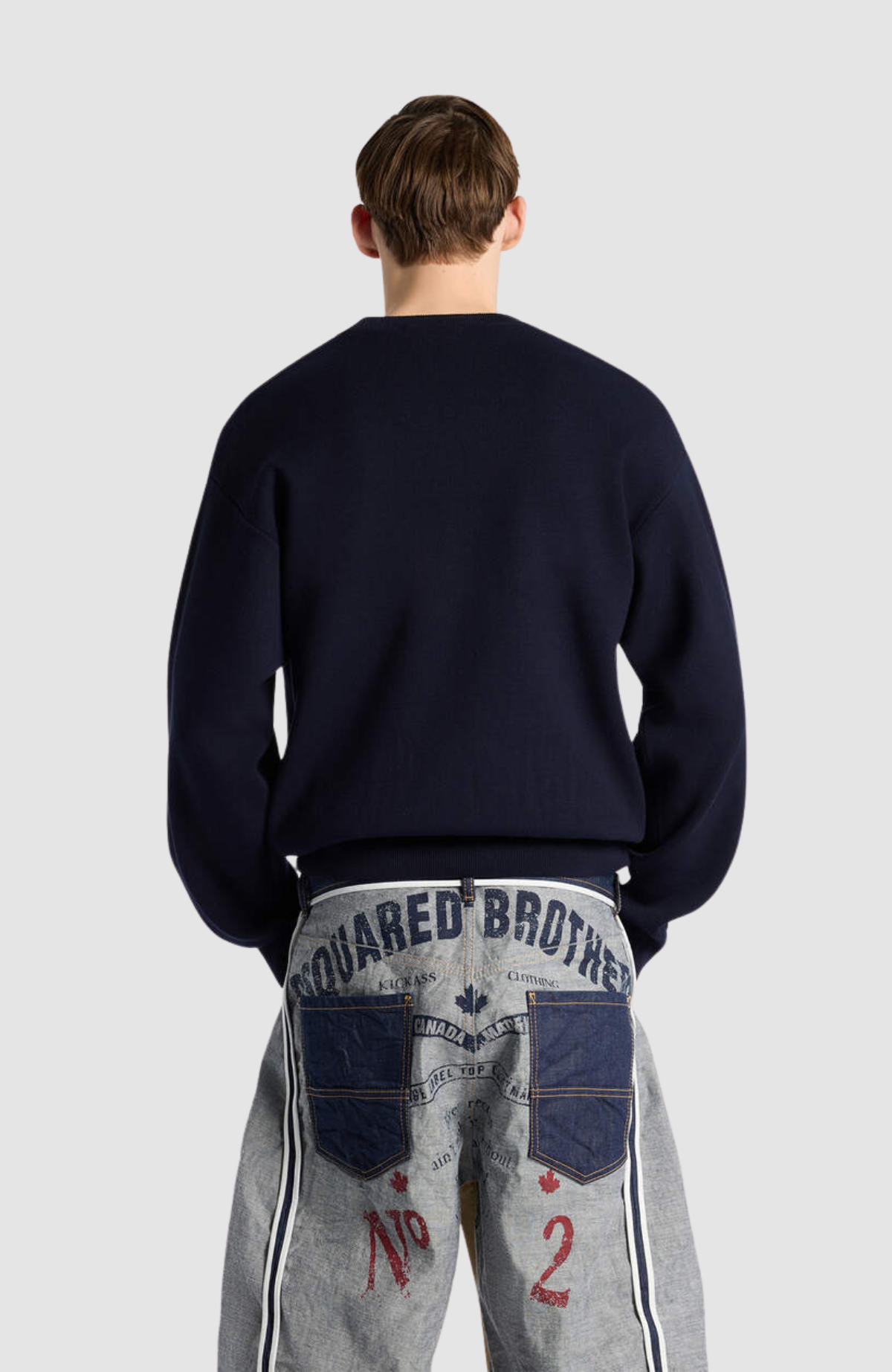 Metal D2 Upside Down Knit Pullover
