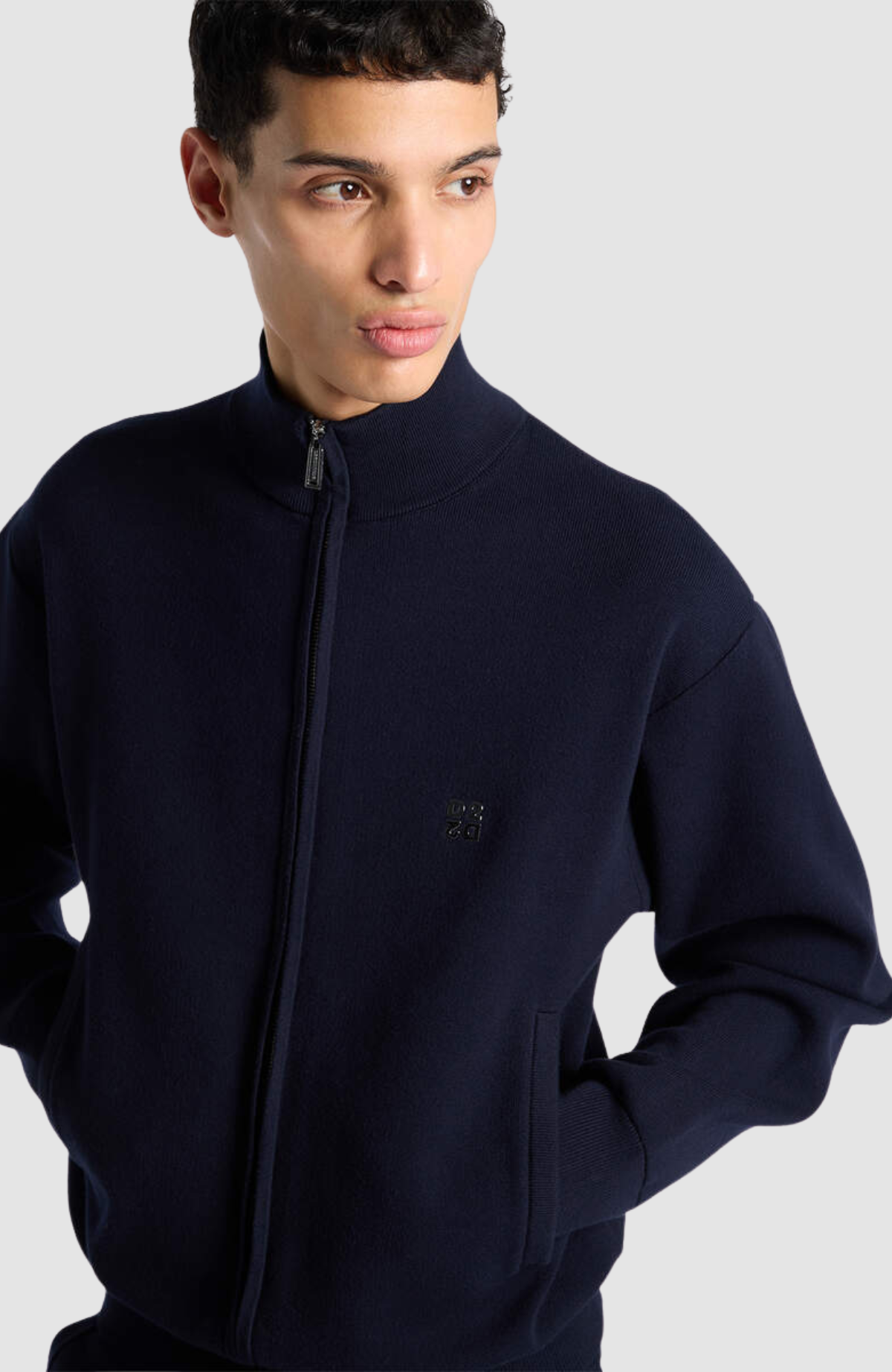Metal D2 Upside Down Knit Cardigan