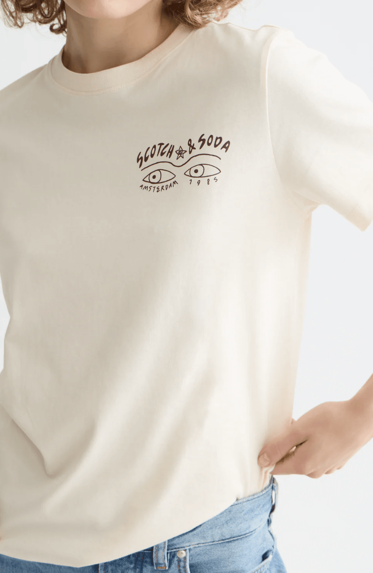 Small chest artwork regular fit T-shirt