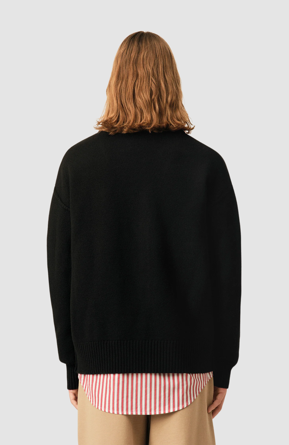CARDIGAN WITH CONTRASTED AMI DE COEUR