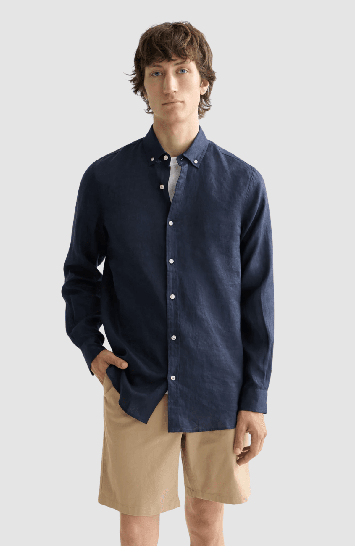 Core - Linen Shirt LS Button-Down