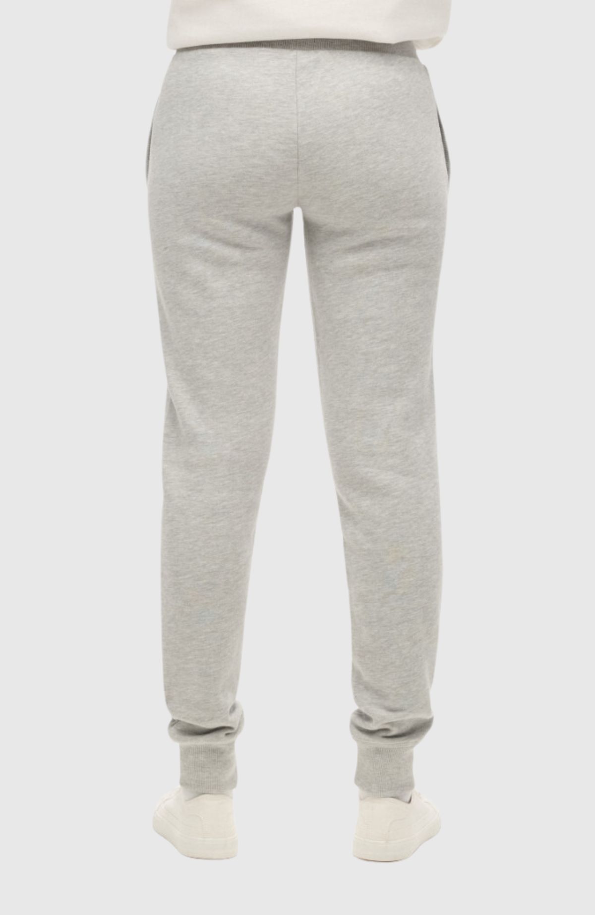 Luxe Metallic Logo Slim Jogger