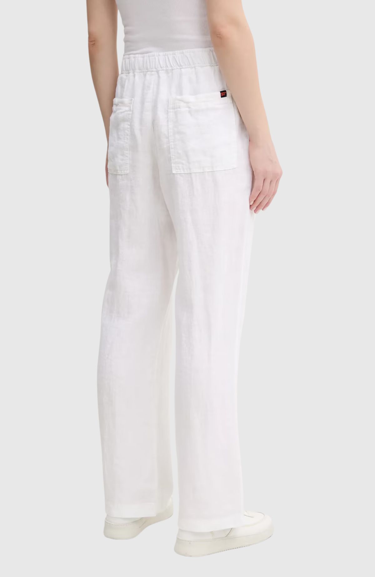 Linen Drawstring Pant