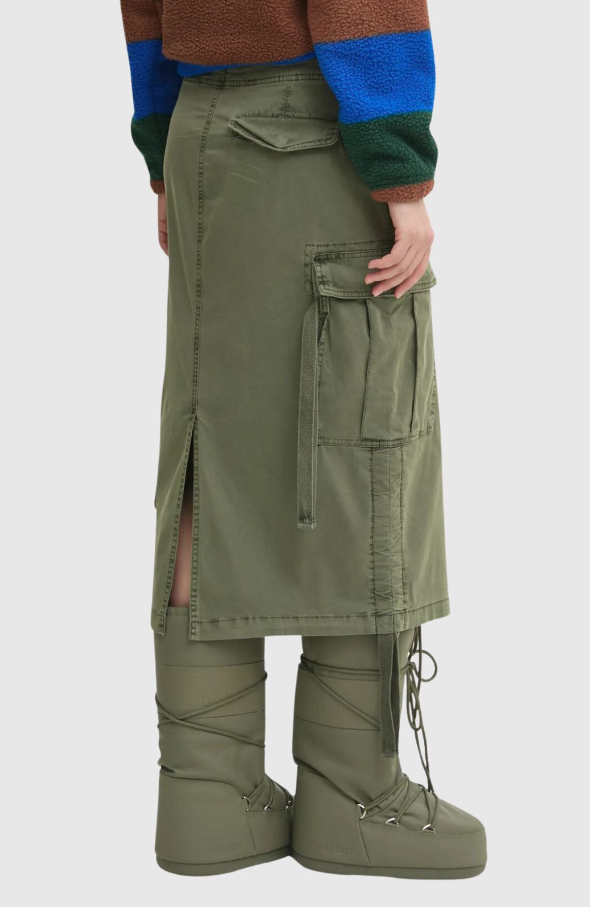 Cargo Midi Skirt