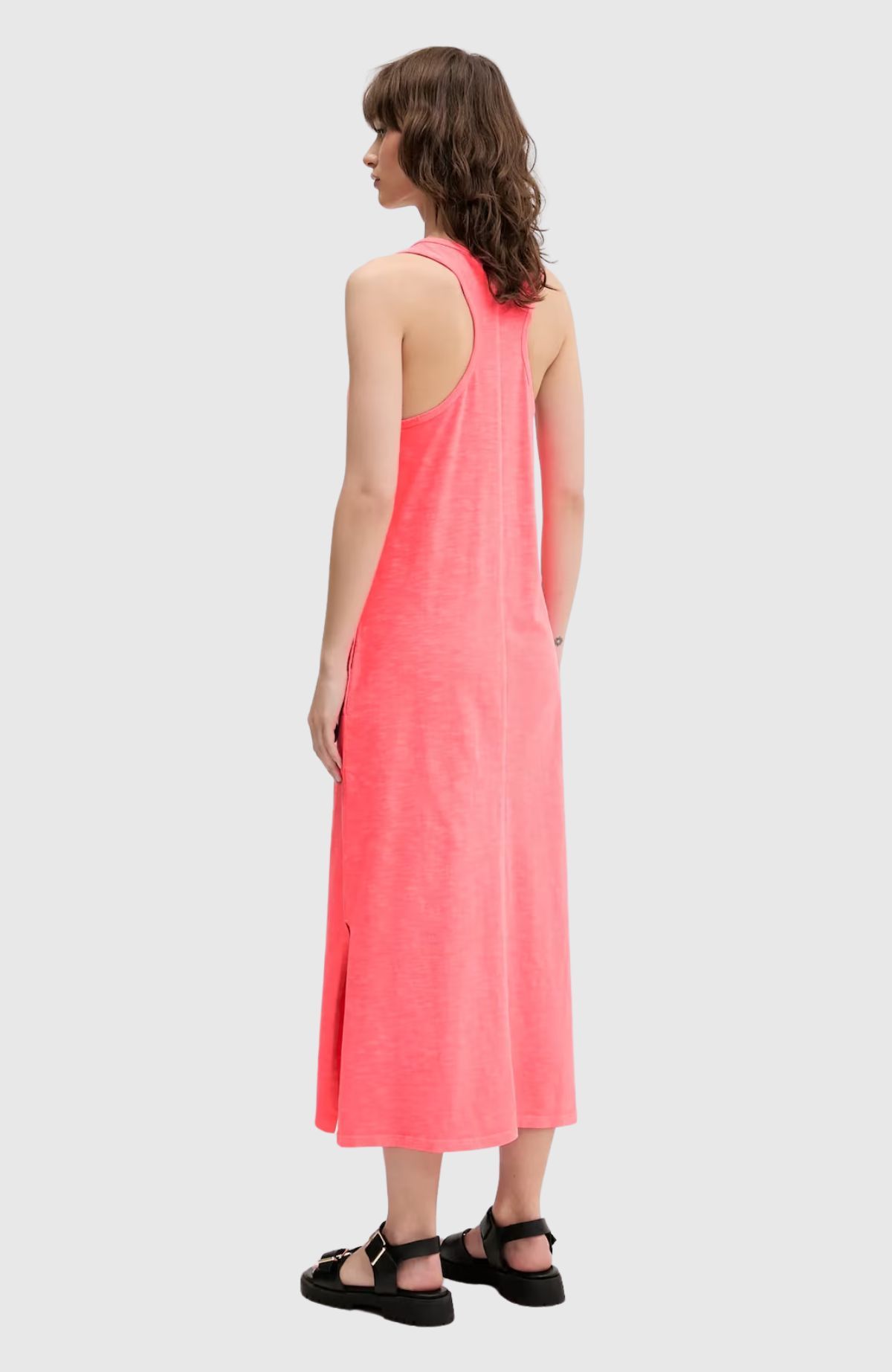 Beach Jersey Vest Midi Dress