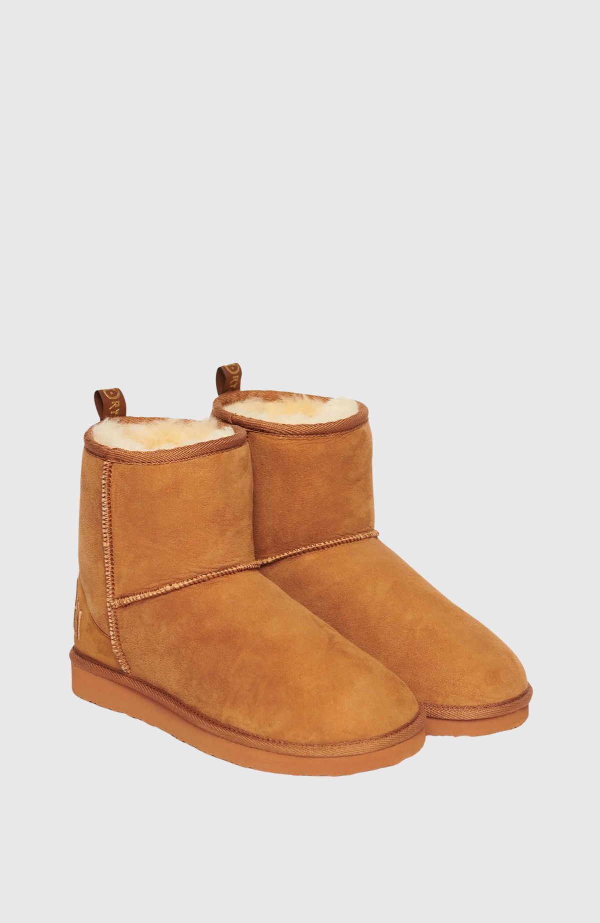 Suede Sherpa Ankle Boot