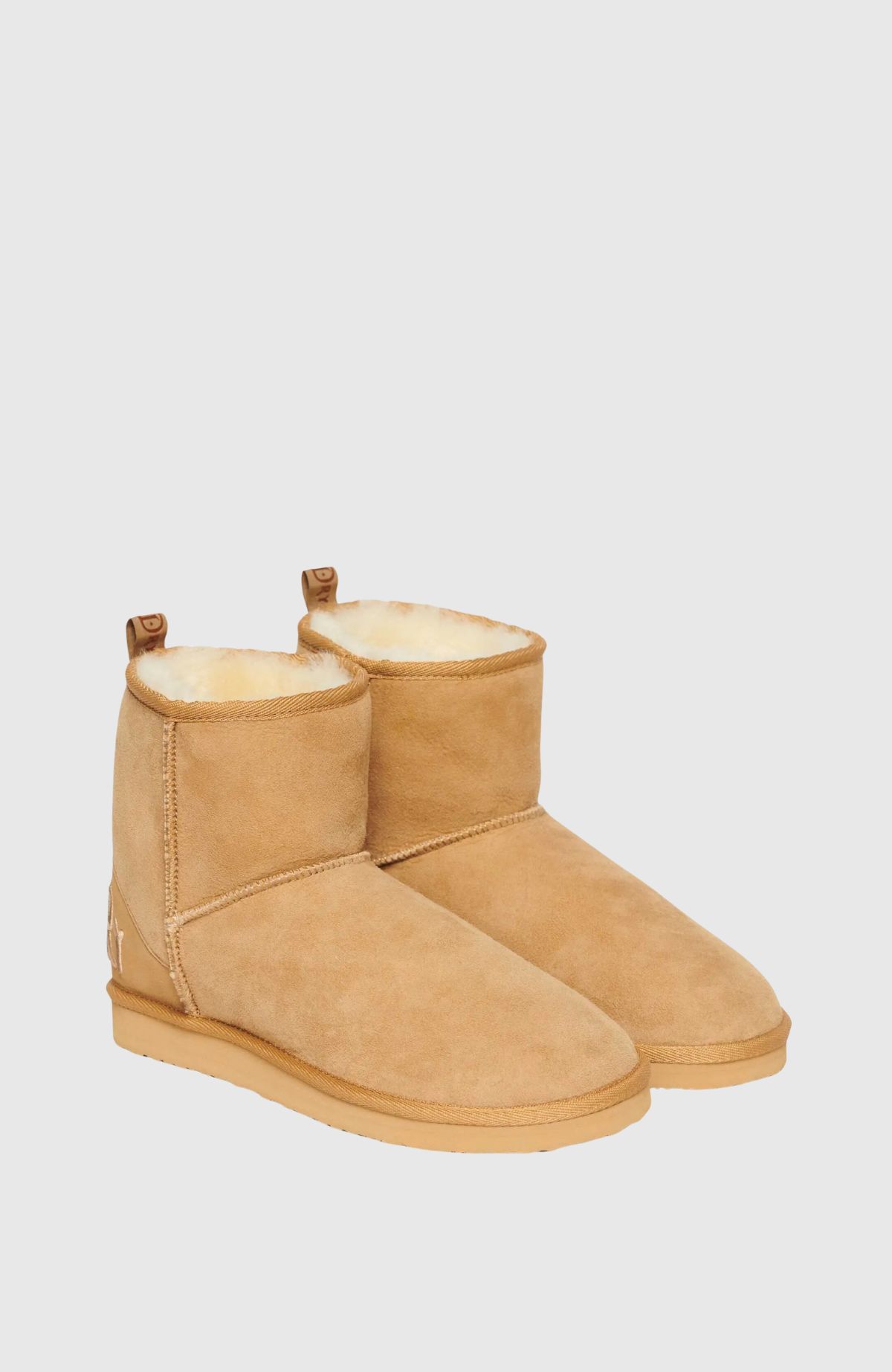 Suede Sherpa Ankle Boot