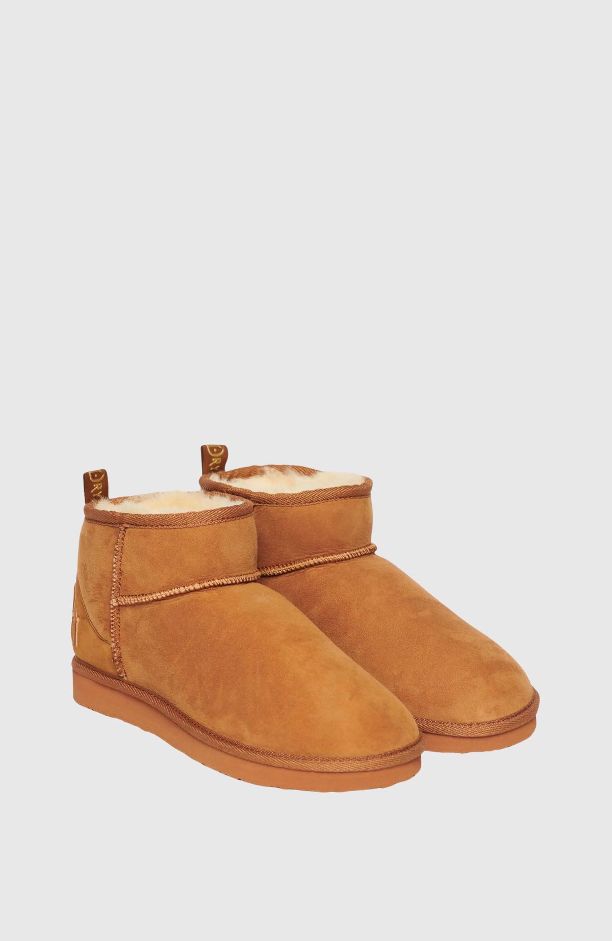 Suede Sherpa Mini Boot