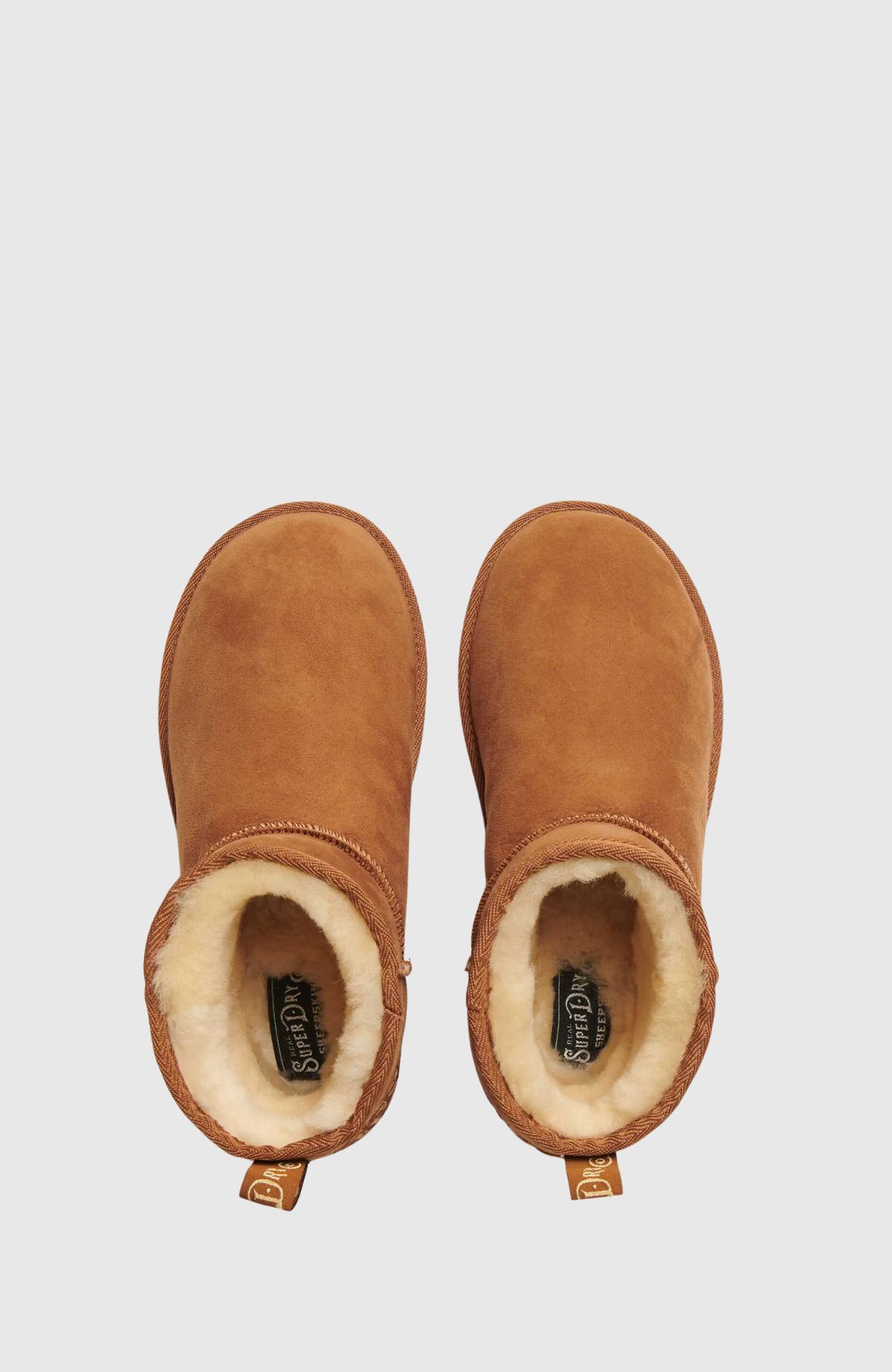 Suede Sherpa Mini Boot